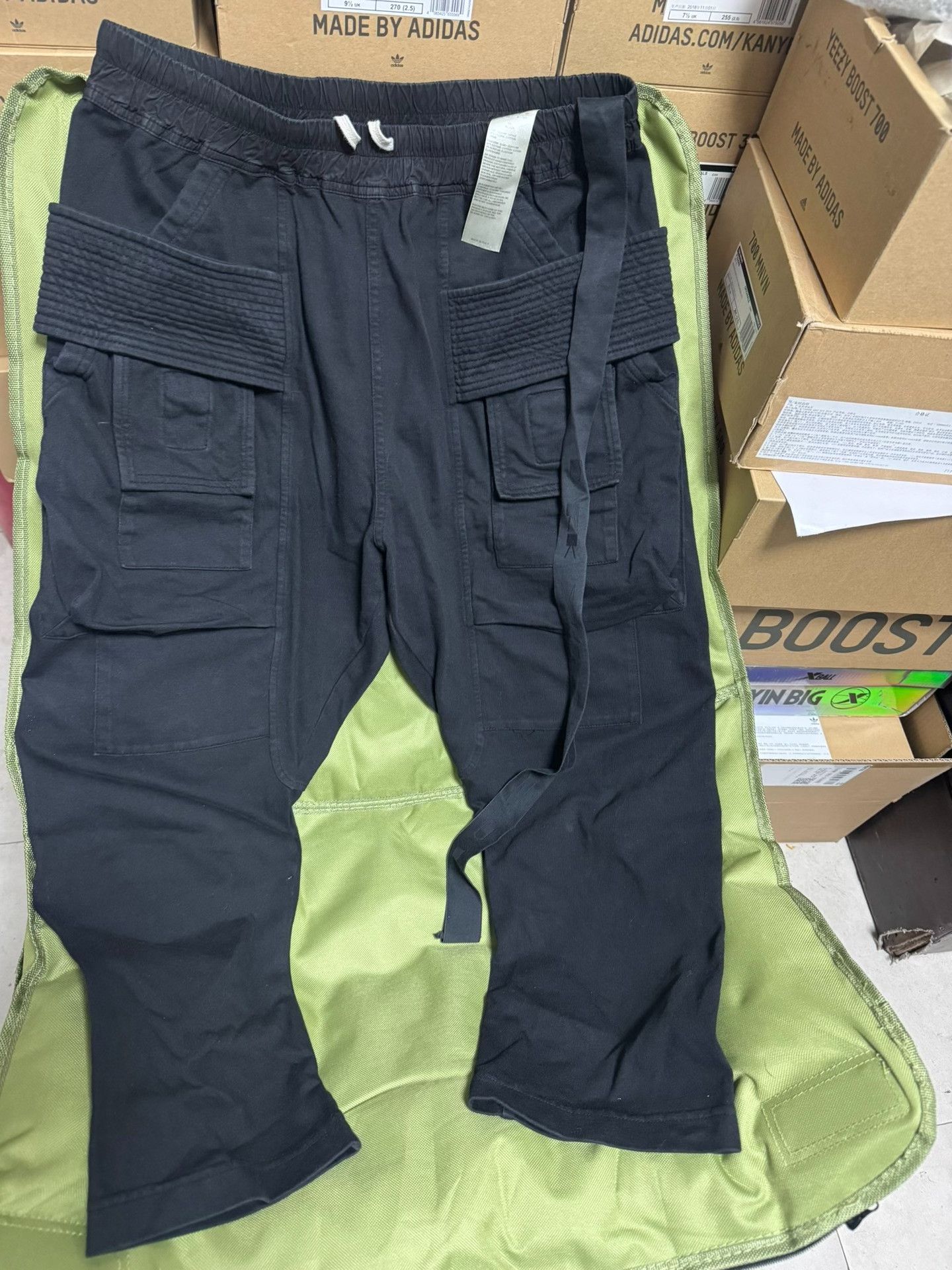 Rick Owens Rick Owens Cargo Black Casual Pants S Men Size US 30 / EU 46 - 6 Thumbnail
