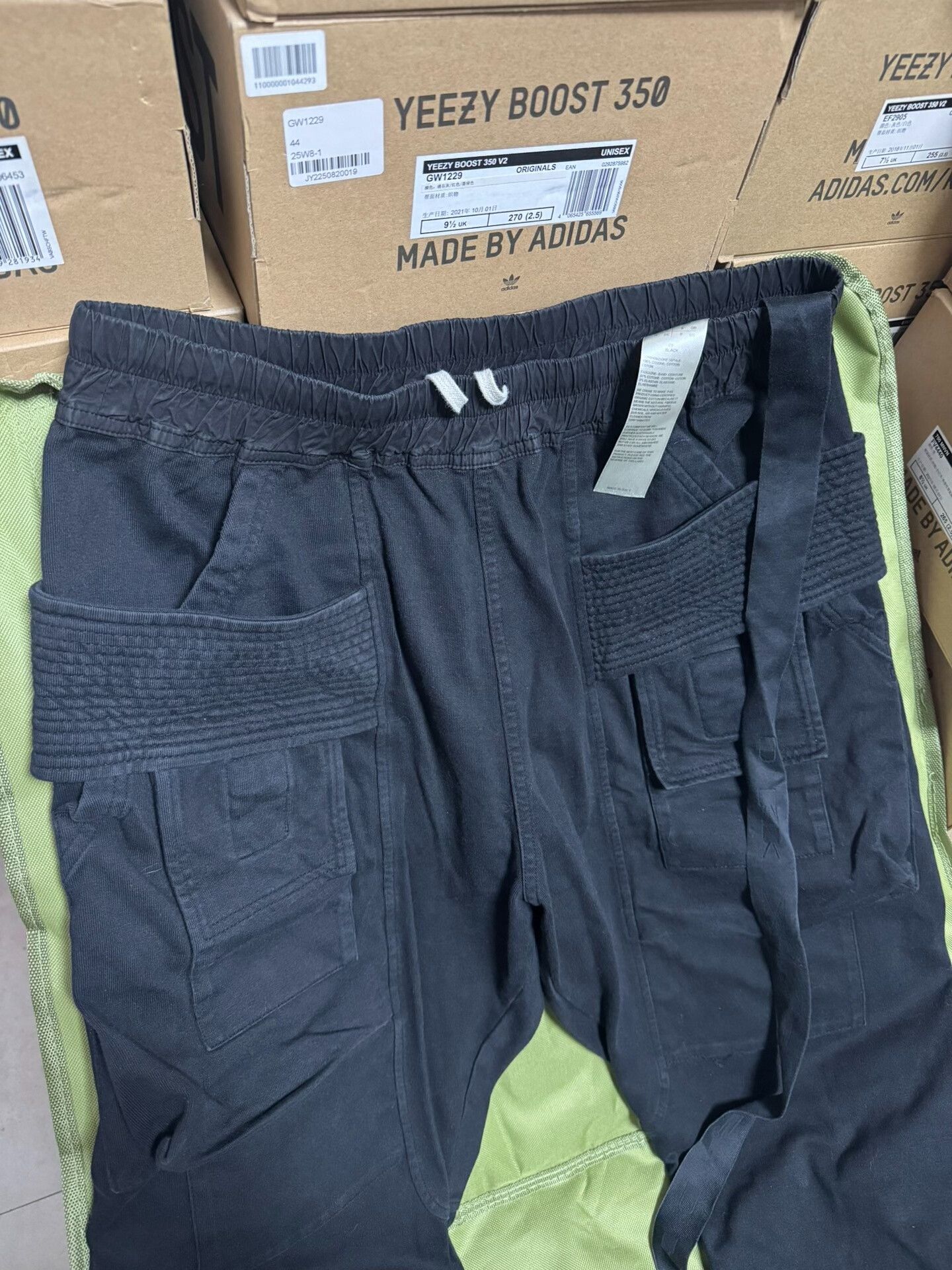 Rick Owens Rick Owens Cargo Black Casual Pants S Men Size US 30 / EU 46 - 5 Thumbnail