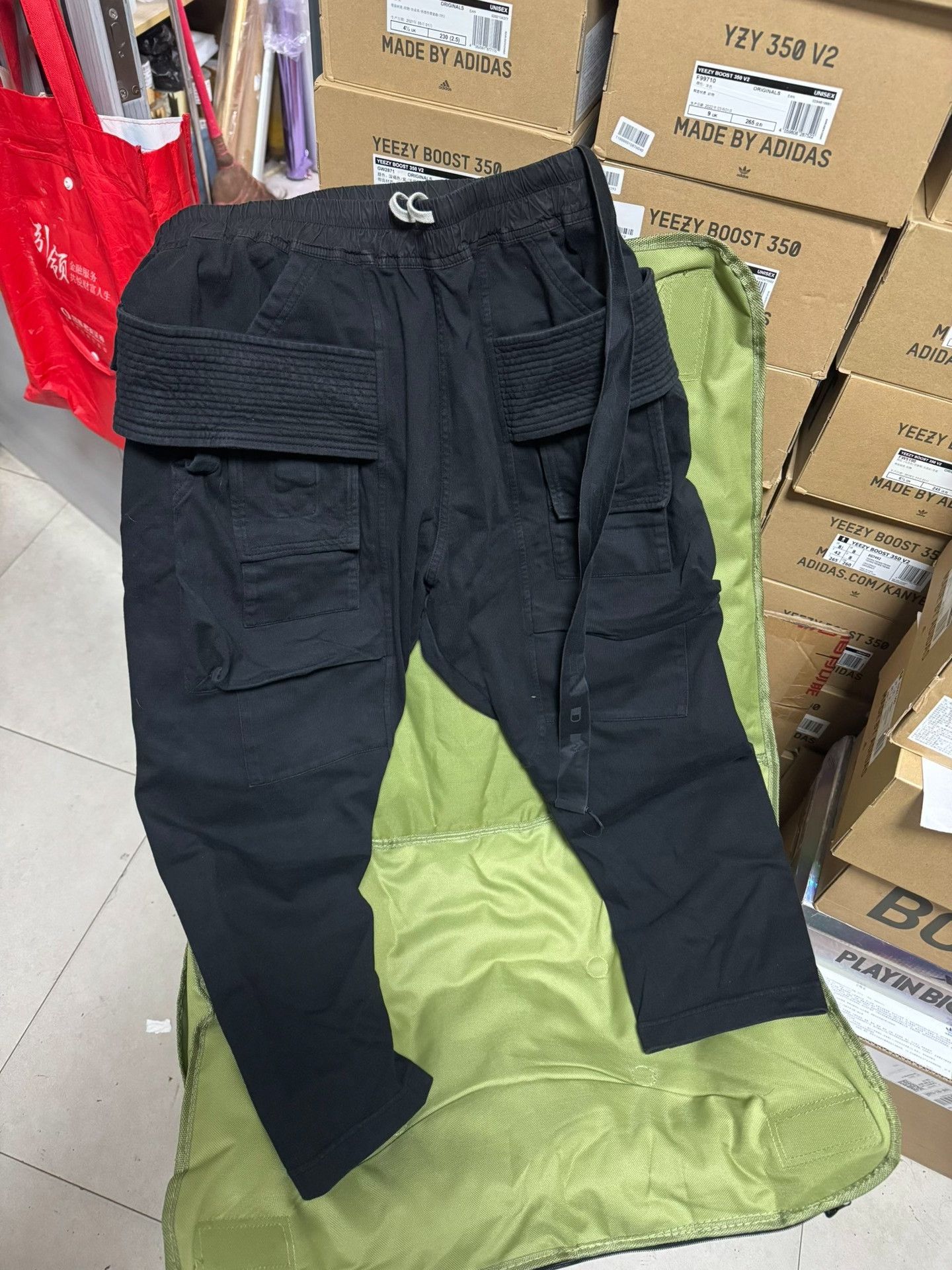 Rick Owens Rick Owens Cargo Black Casual Pants S Men Size US 30 / EU 46 - 7 Thumbnail