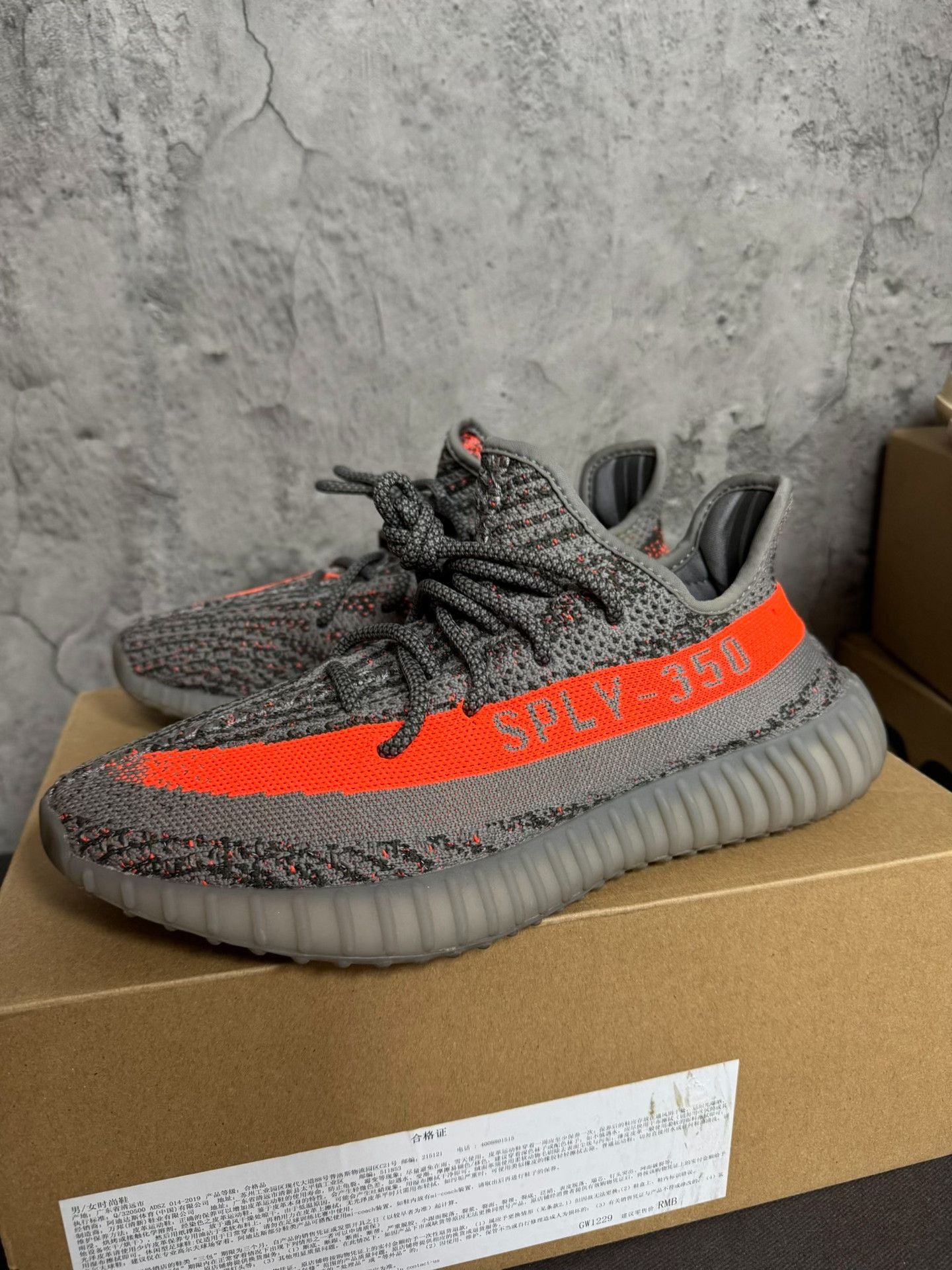 Adidas Adidas YEEZY350 Gray Lowtop Sneakers 42 Men Size US 9 / EU 42 - 9 Thumbnail
