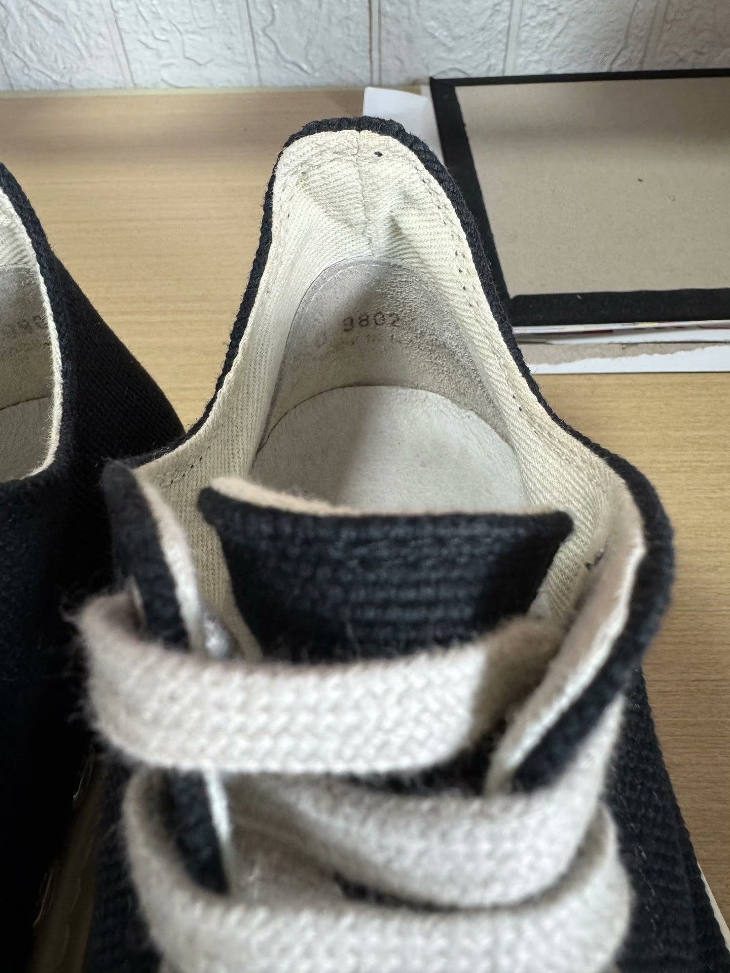 Rick Owens Rick Owens Black Lowtop Sneakers 36.5 Women Size US 6 / IT 36 - 4 Thumbnail