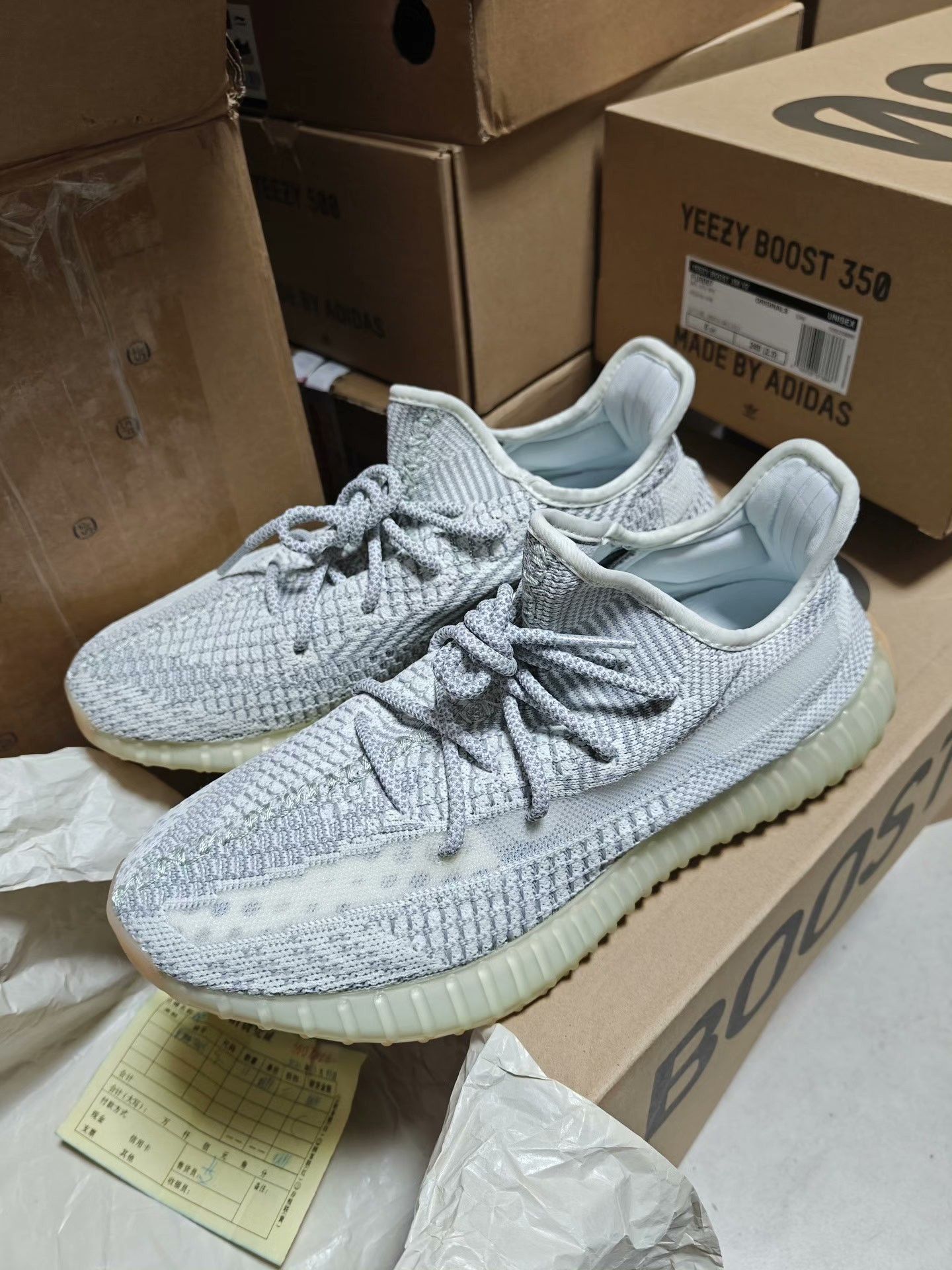 Adidas Adidas YEEZY350 Gray Lowtop Sneakers 9.5 Men Size US 9.5 / EU 42-43 - 2 Thumbnail