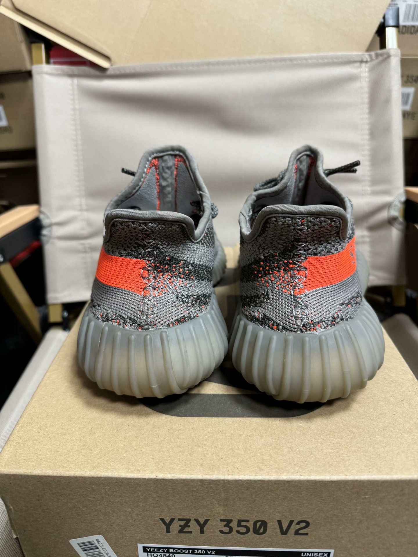 Adidas Adidas YEEZY350 Gray Lowtop Sneakers 39 Men Size US 6.5 / EU 39-40 - 4 Thumbnail