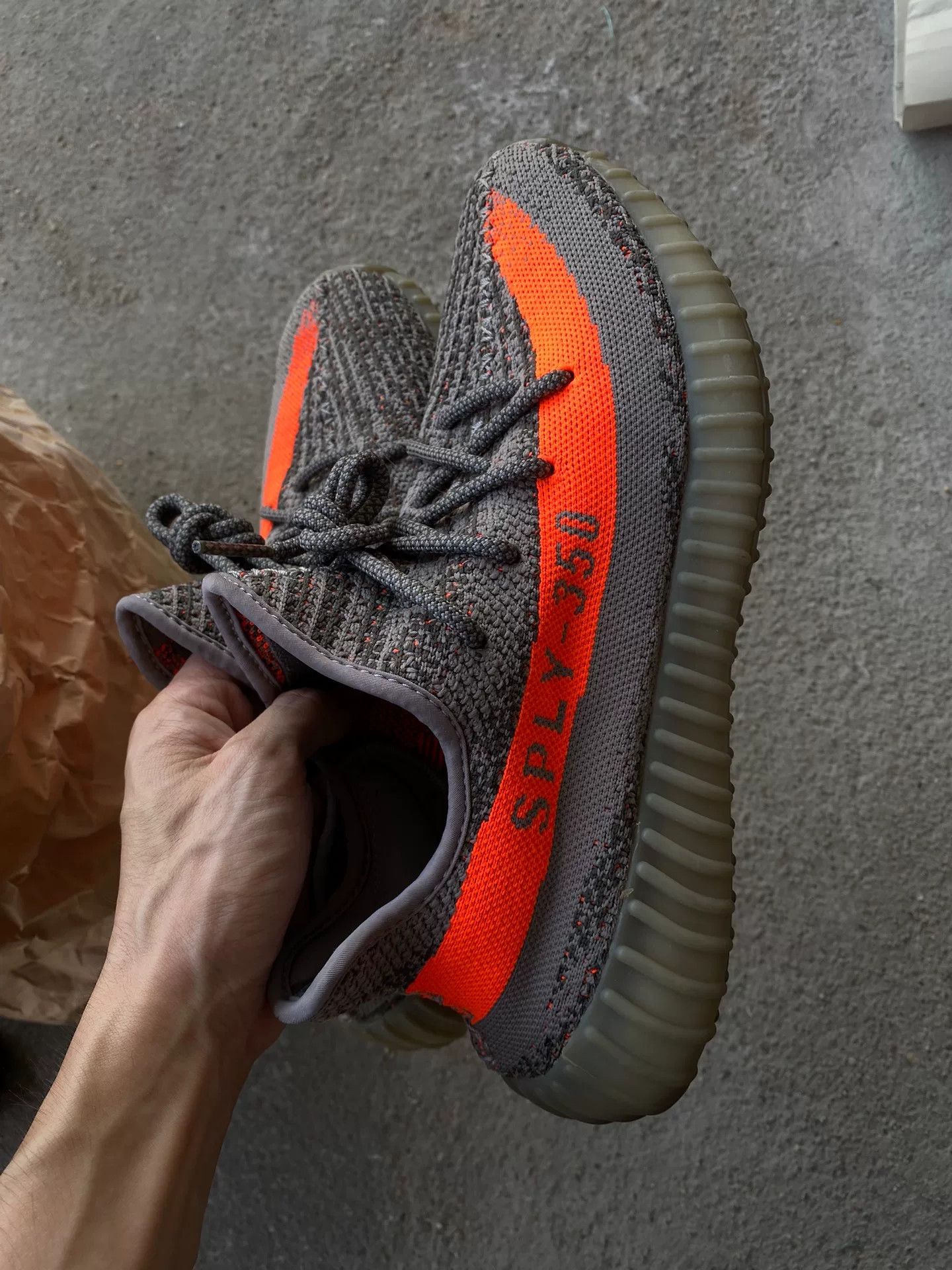 Adidas Adidas YEEZY350 Gray Lowtop Sneakers 9.5 Men Size US 9.5 / EU 42-43 - 4 Thumbnail