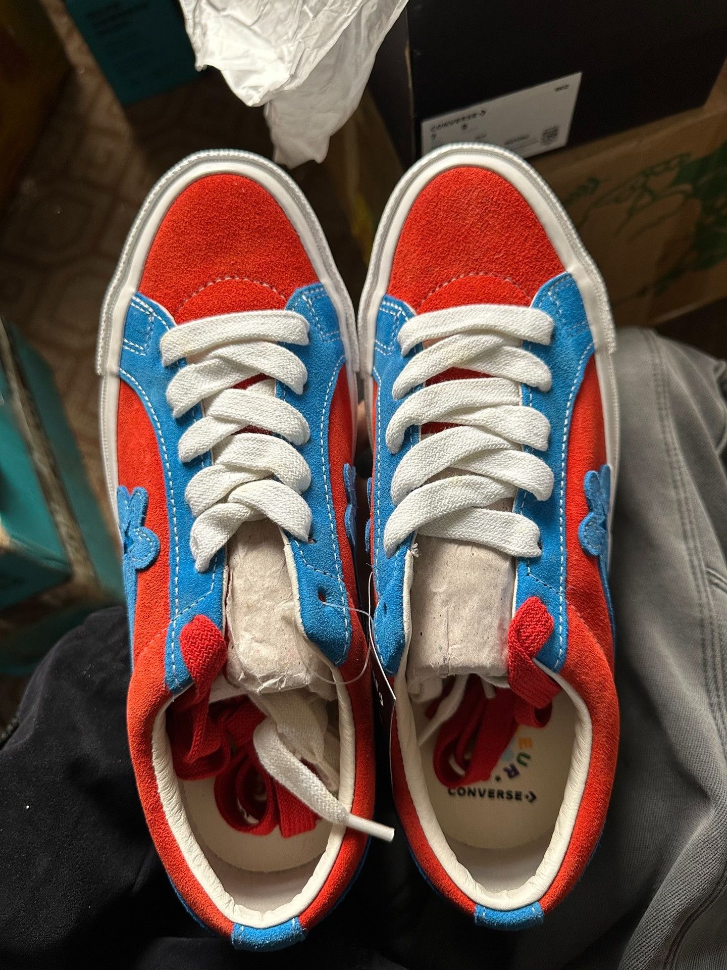 Converse Converse Golf Blue Lowtop Sneakers S Men Size US 10 / EU 43 - 6 Thumbnail