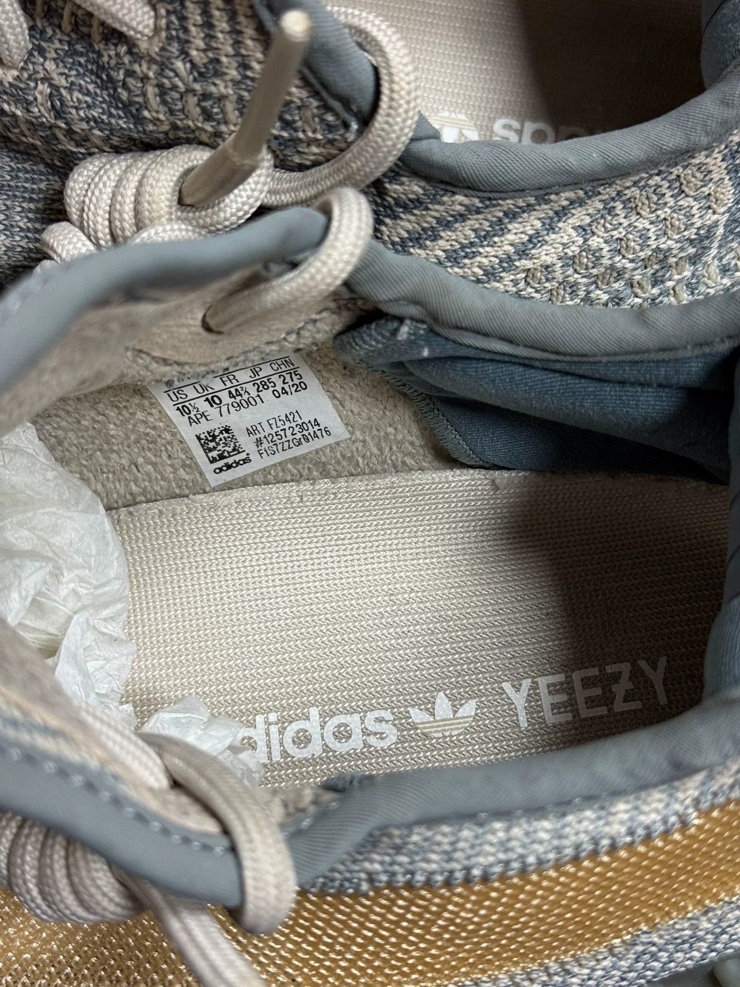 Adidas Adidas YEEZY350 Gray Lowtop Sneakers 10 Men Size US 10 / EU 43 - 3 Thumbnail