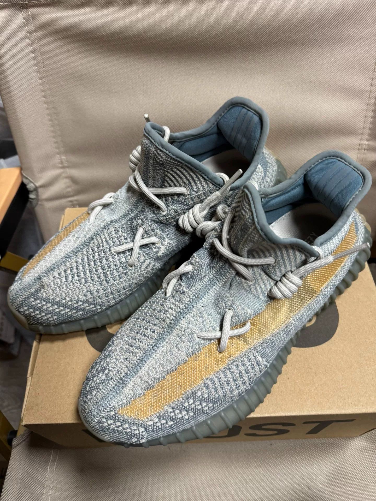 Adidas Adidas YEEZY350 Gray Lowtop Sneakers 10 Men Size US 10 / EU 43 - 7 Thumbnail