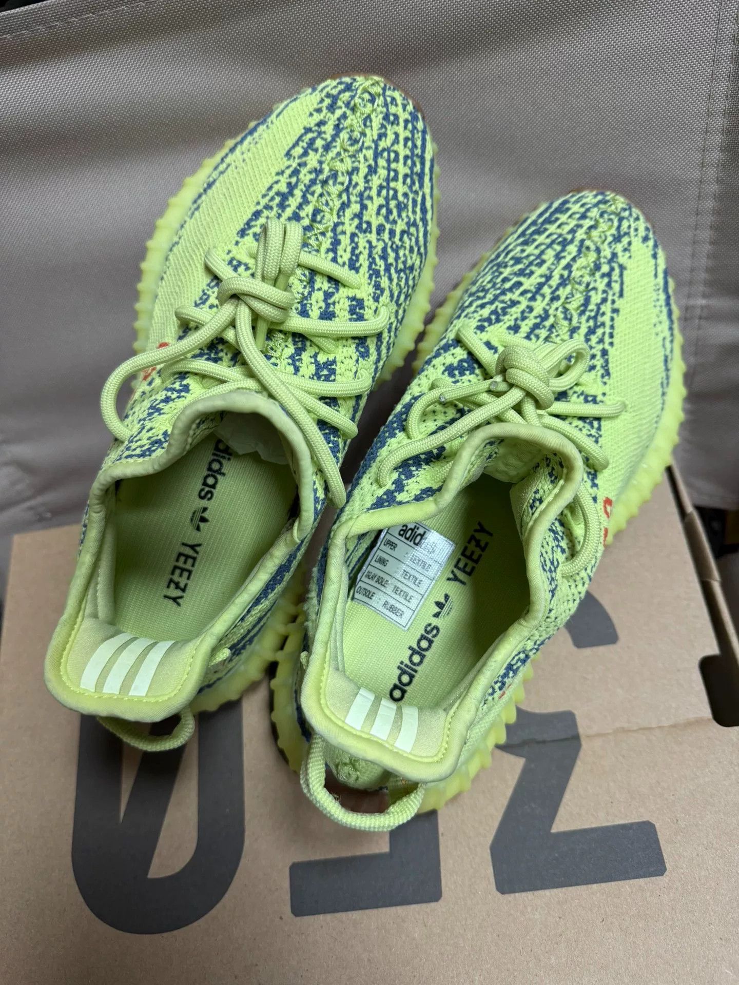 Adidas Adidas YEEZY350 Yellow Lowtop Sneakers 38 Men Size US 6 / EU 39 - 5 Thumbnail