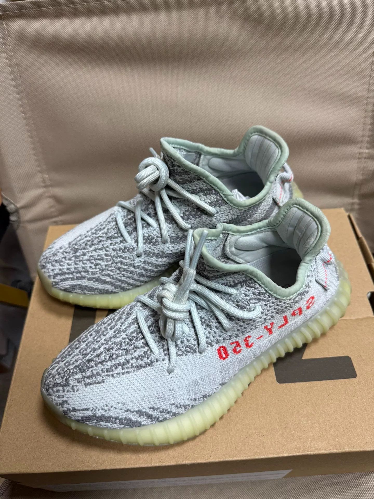Yeezy Yeezy Blue Lowtop Sneakers 37 Men Size US 5 / EU 37 - 2 Thumbnail