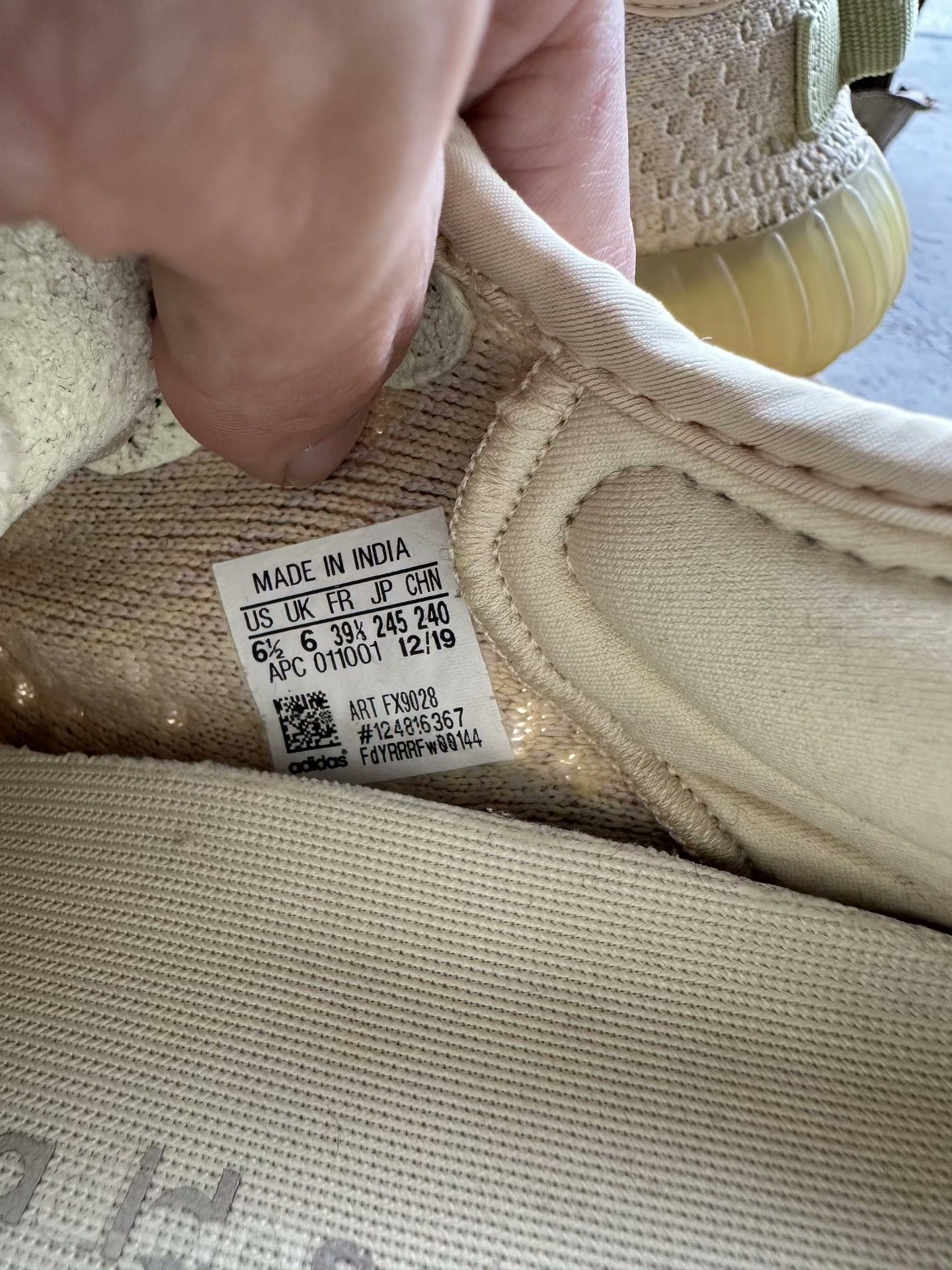 Adidas Adidas YEEZY350 Limited Yellow Lowtop Sneakers 39 Men Size US 6.5 / EU 39-40 - 3 Thumbnail