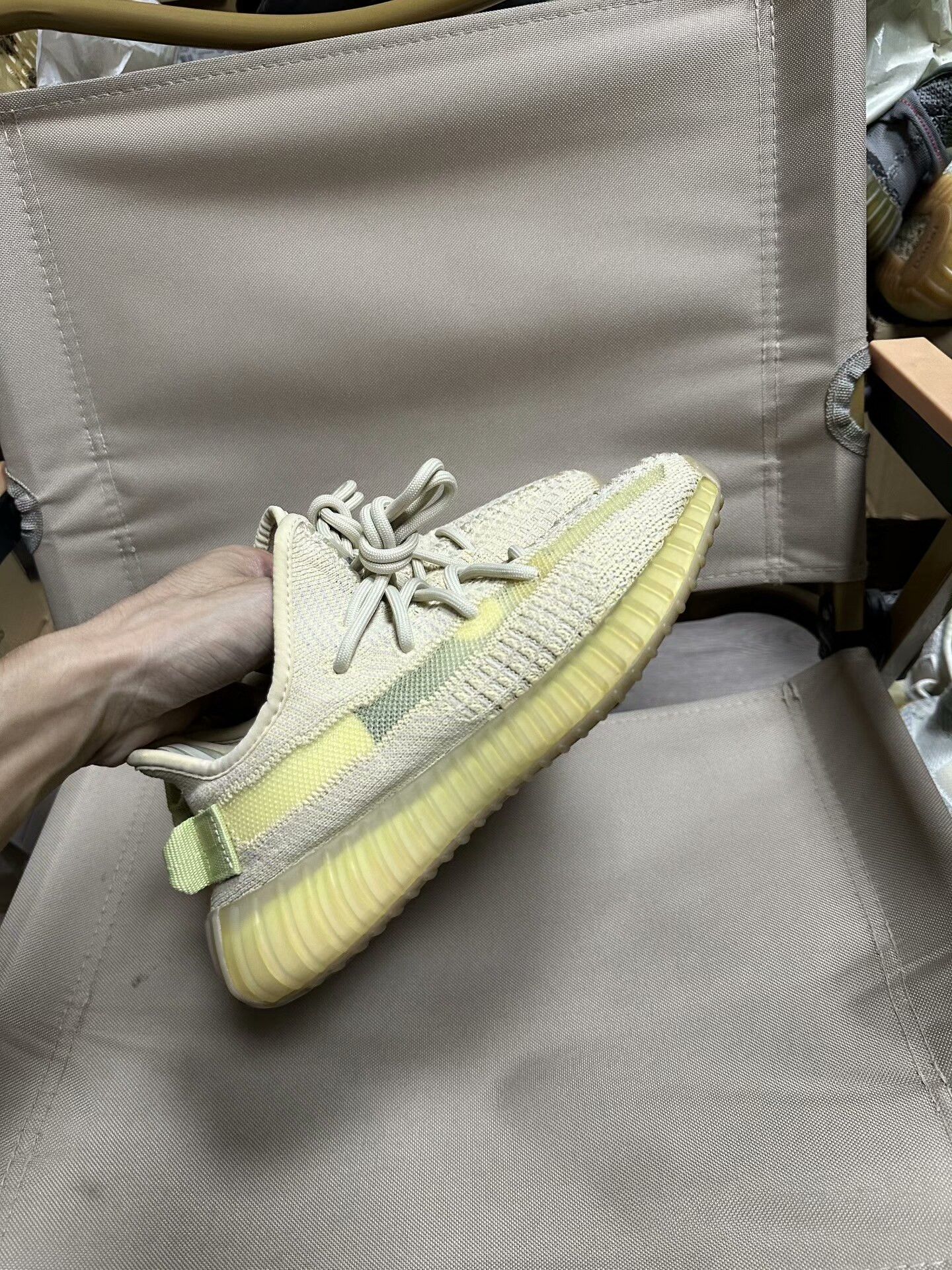 Adidas Adidas YEEZY350 Limited Yellow Lowtop Sneakers 36 Men Size US 5 / EU 37 - 5 Thumbnail