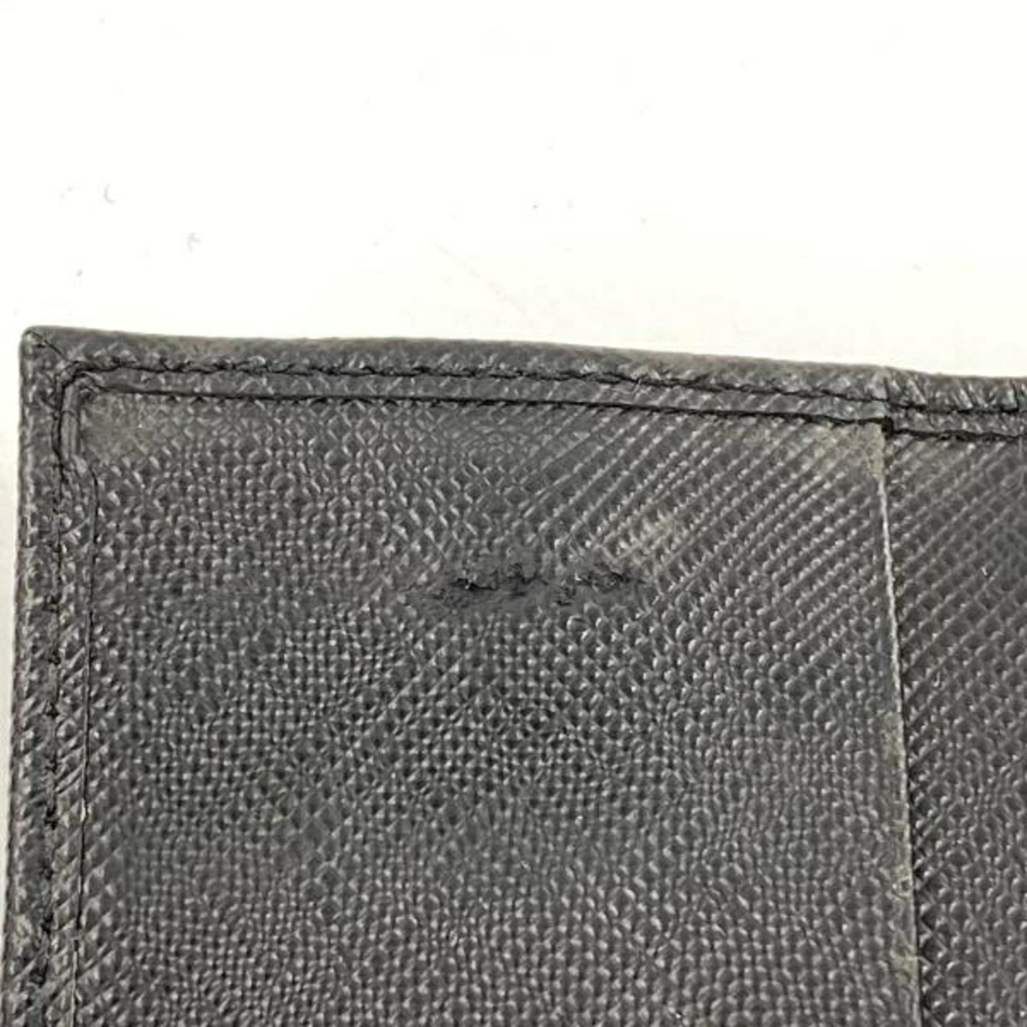 Prada PRADA 6-Key Case, Saffiano Leather, Black Size ONE SIZE - 9 Thumbnail
