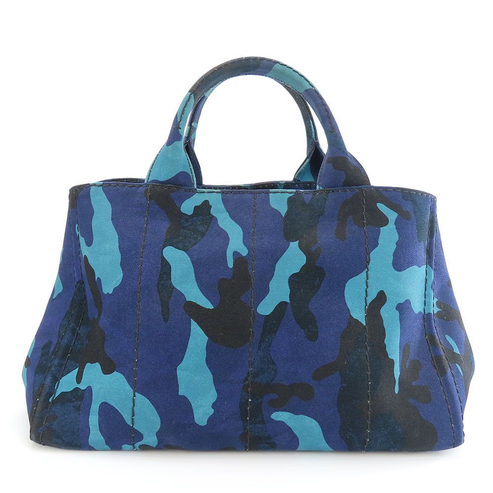 Prada Prada Prada Canapa Canvas Handbag Textile Handbag B2642B DUTY FREE for USA Size ONE SIZE - 3 Thumbnail