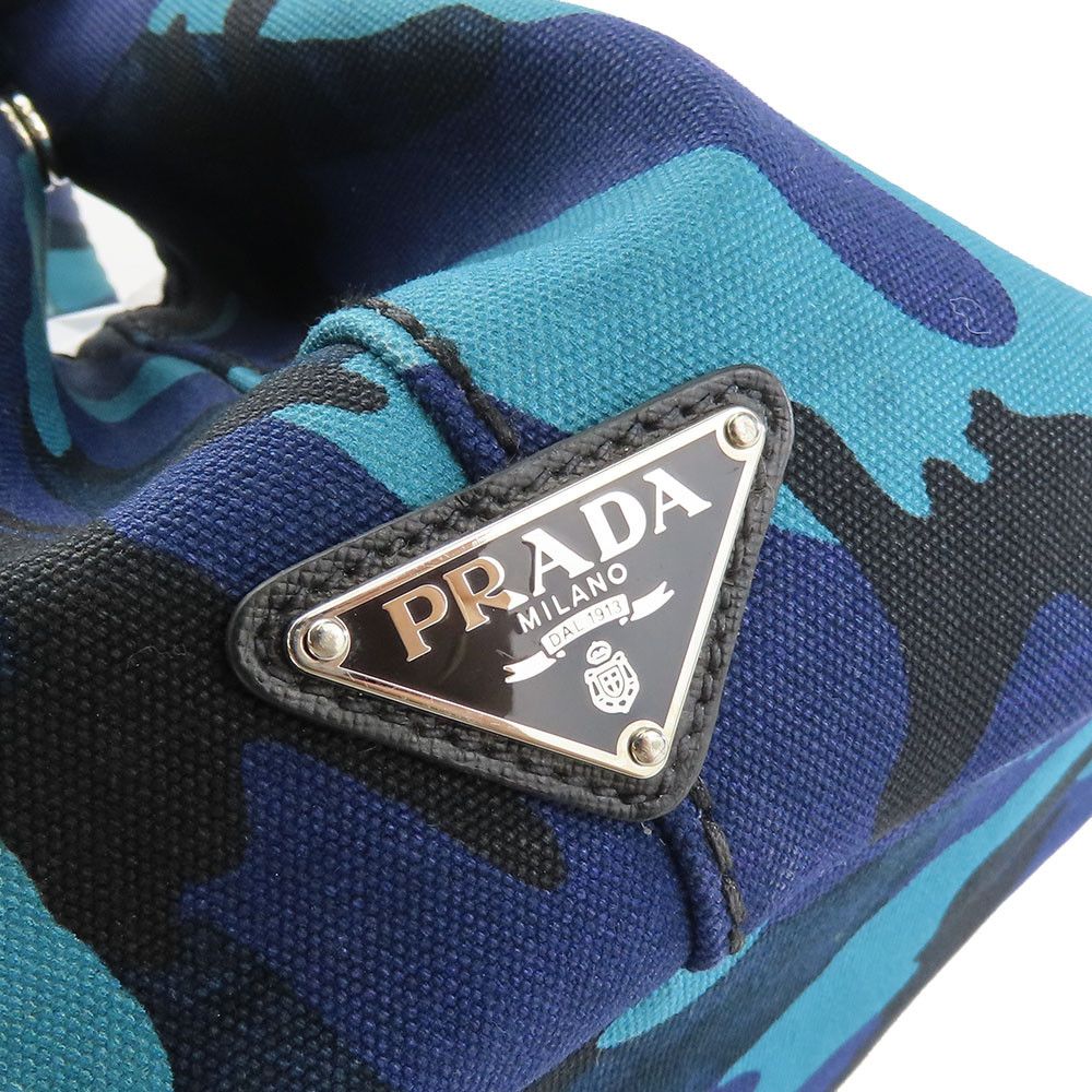 Prada Prada Prada Canapa Canvas Handbag Textile Handbag B2642B DUTY FREE for USA Size ONE SIZE - 5 Thumbnail