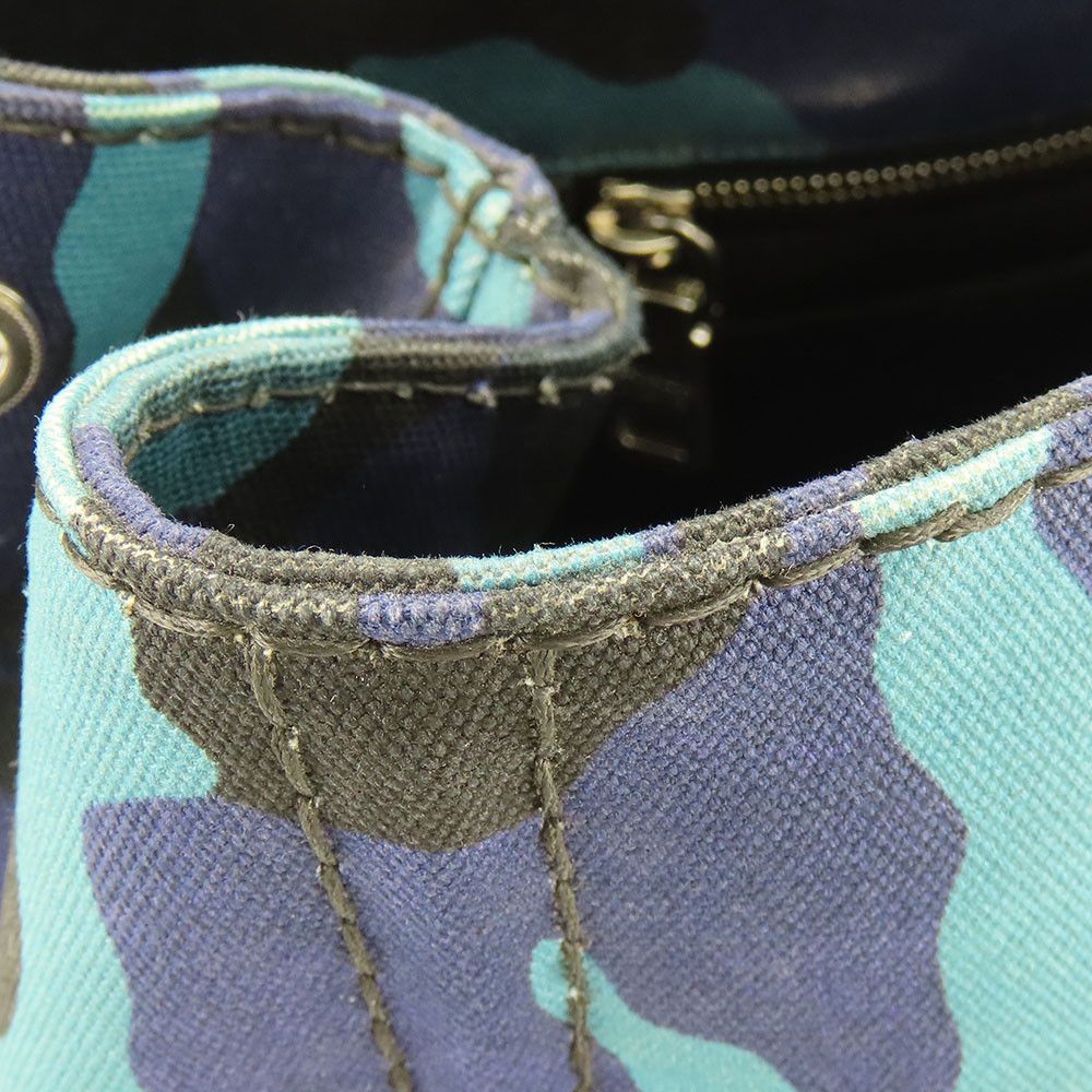 Prada Prada Prada Canapa Canvas Handbag Textile Handbag B2642B DUTY FREE for USA Size ONE SIZE - 16 Thumbnail