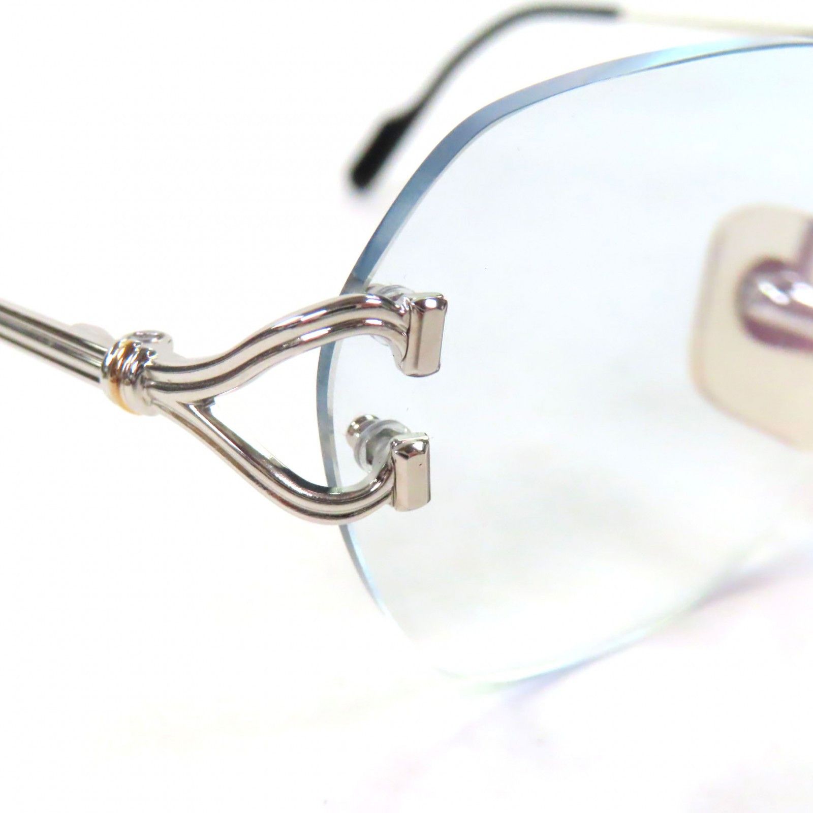 Cartier Cartier Cartier Trinity Decor Glasses Precious Metal Glasses DUTY FREE for USA Size ONE SIZE - 7 Thumbnail