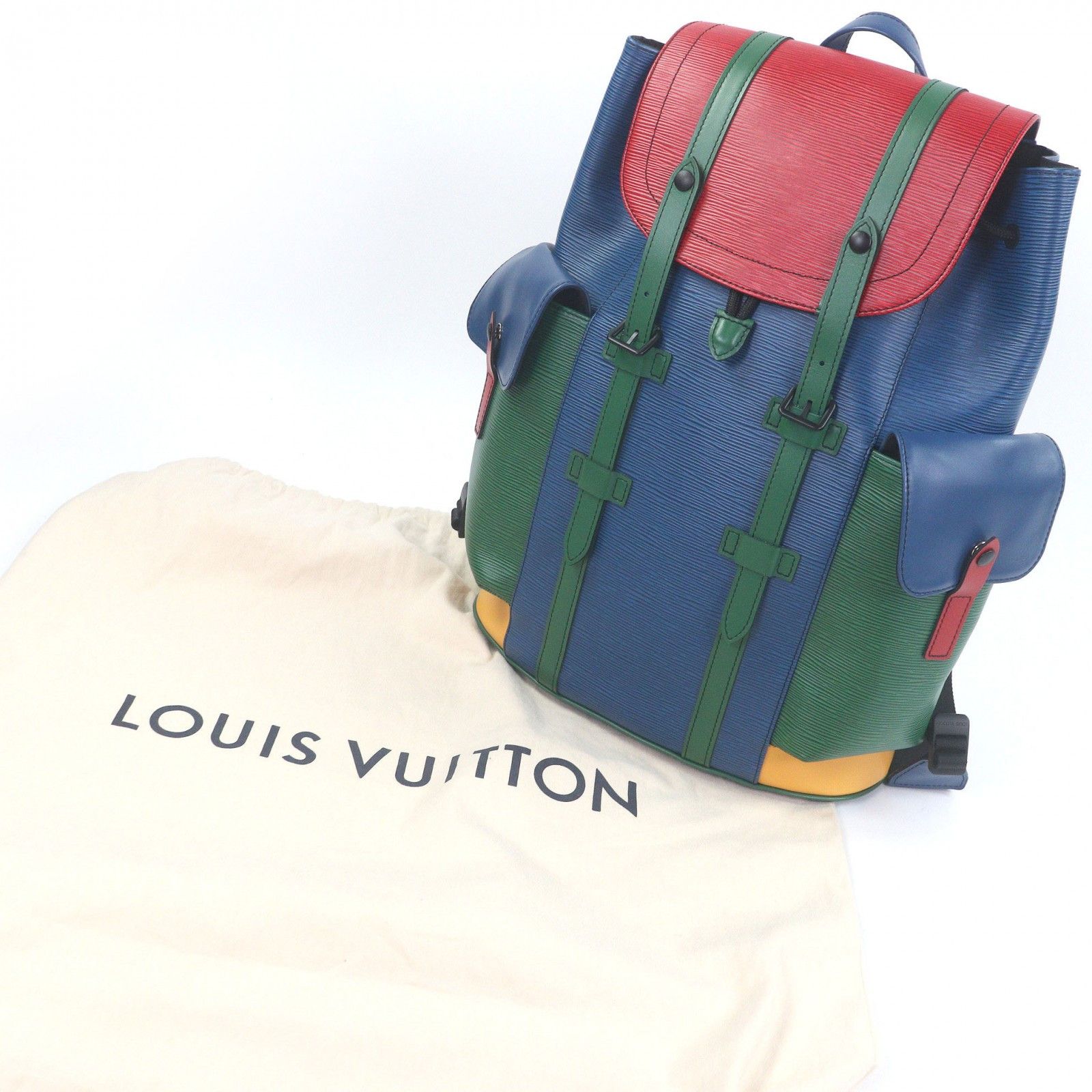 Louis Vuitton Louis Vuitton Louis Vuitton Epi Leather Backpack Leather Backpack DUTY FREE for USA Size ONE SIZE - 2 Thumbnail
