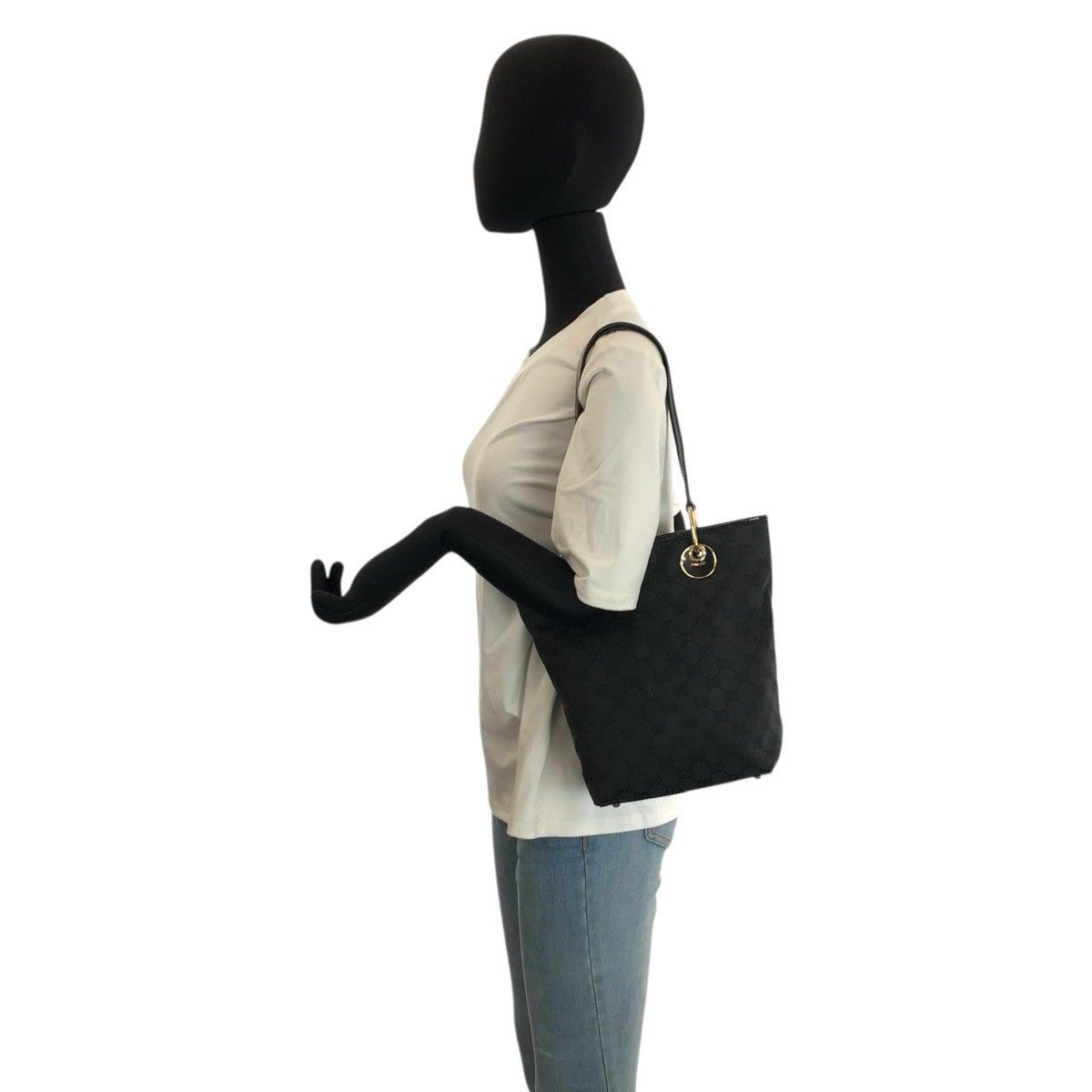 Gucci Gucci Gucci GG Canvas Tote Bag Textile Tote Bag 120340 DUTY FREE for USA Size ONE SIZE - 6 Thumbnail