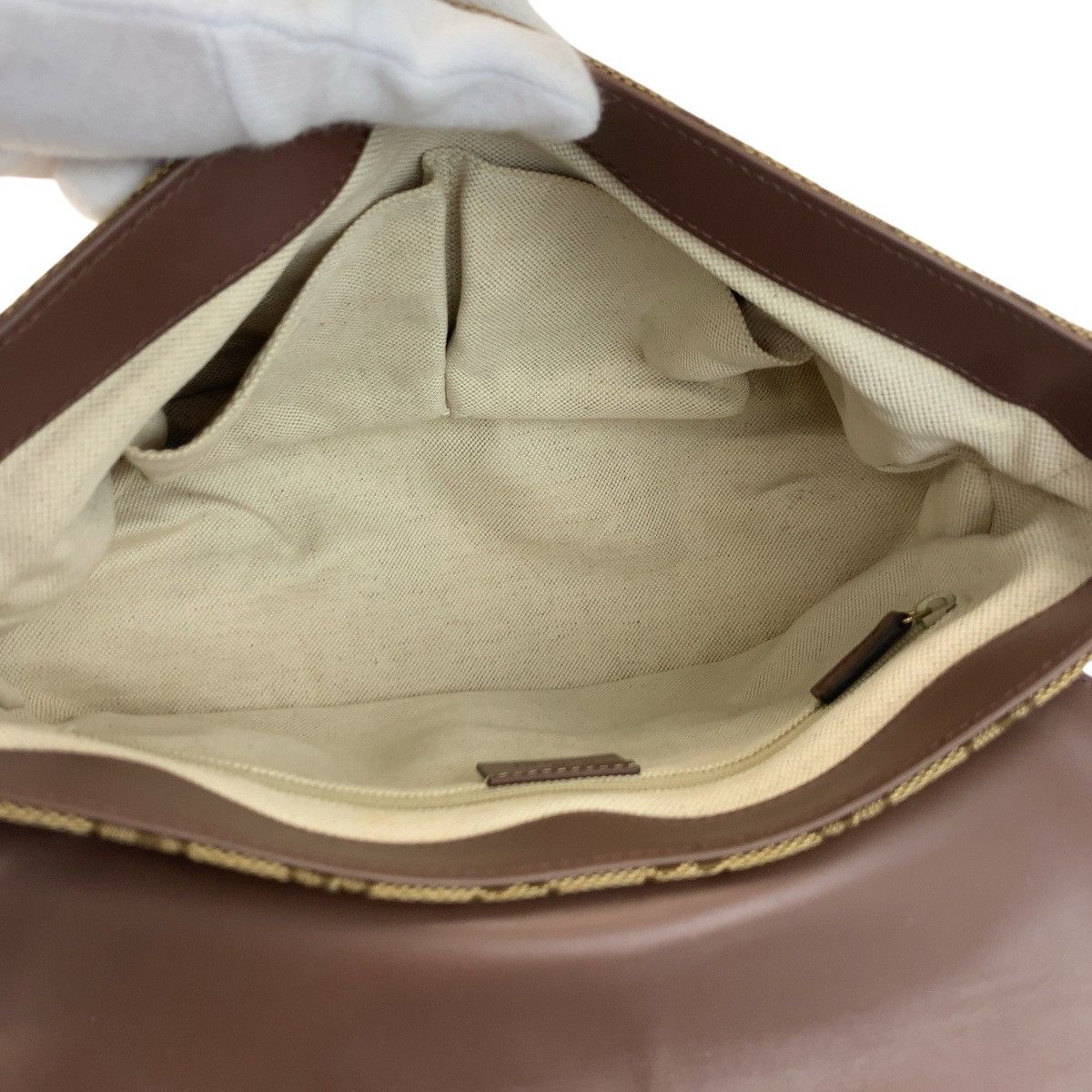 Gucci Gucci Gucci Sukey GG Canvas Leather Shoulder Bag Leather Shoulder Bag 308452 DUTY FREE for USA Size ONE SIZE - 9 Thumbnail