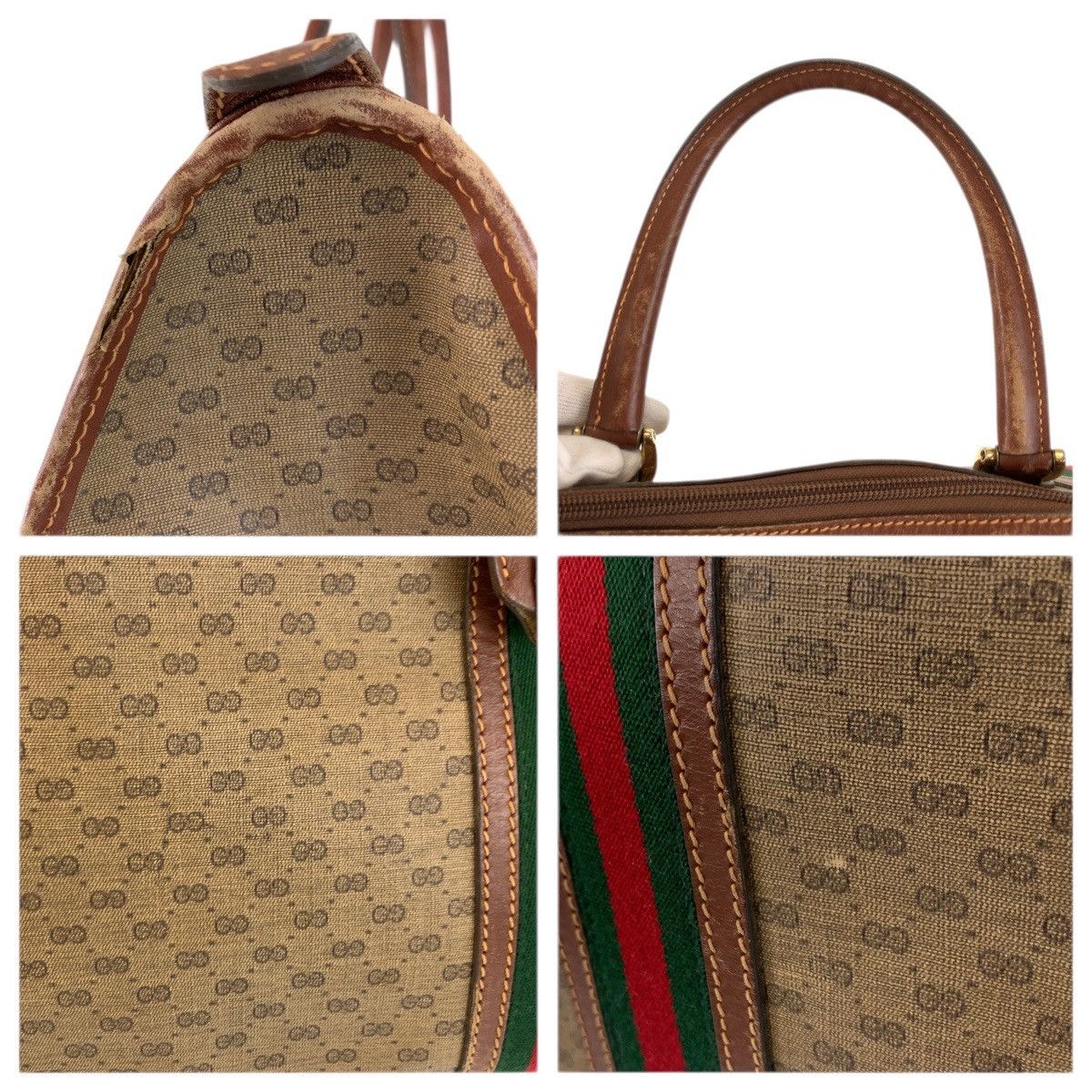 Gucci Gucci Gucci GG Supreme Canvas Boston Bag Textile Travel Bag 0120671125 DUTY FREE for USA Size ONE SIZE - 5 Thumbnail