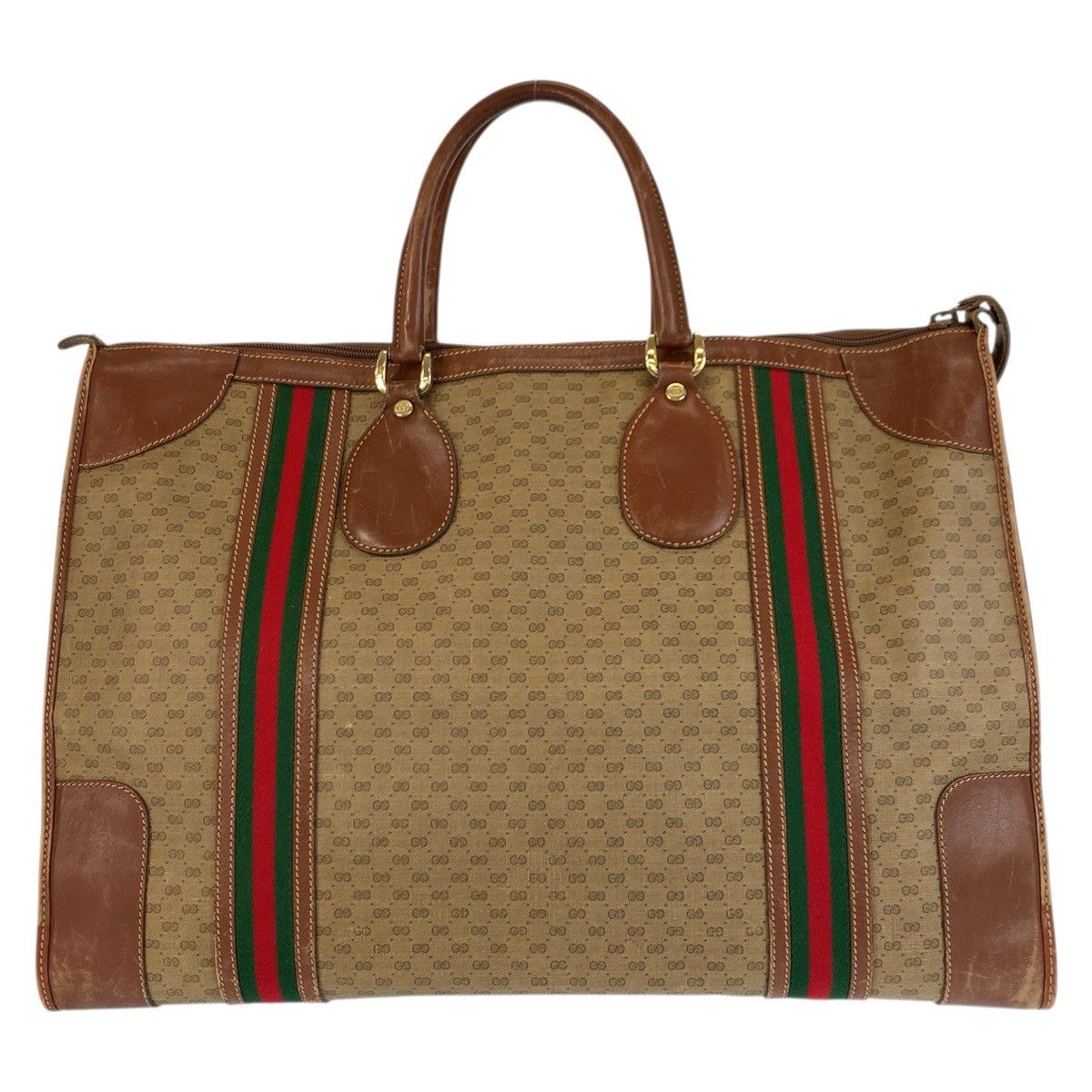 Gucci Gucci Gucci GG Supreme Canvas Boston Bag Textile Travel Bag 0120671125 DUTY FREE for USA Size ONE SIZE - 2 Thumbnail