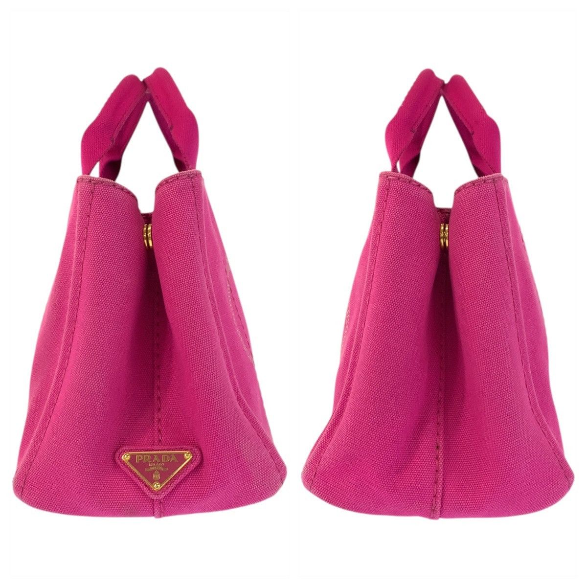 Prada Prada Prada Canapa Canvas Tote Bag Textile Tote Bag DUTY FREE for USA Size ONE SIZE - 7 Thumbnail