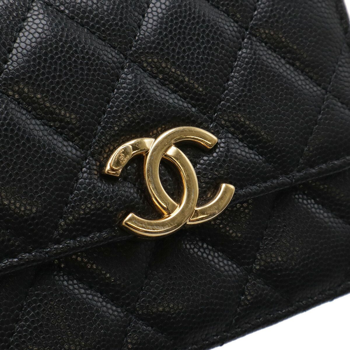 Chanel Chanel Chanel Caviar Skin Mini Belt Bag Leather Belt Bag DUTY FREE for USA Size ONE SIZE - 4 Thumbnail