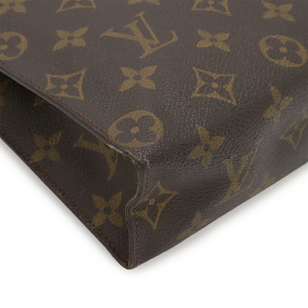 Louis Vuitton Louis Vuitton Louis Vuitton Monogram Pouch Textile Vanity Bag M47542 DUTY FREE for USA Size ONE SIZE - 3 Thumbnail
