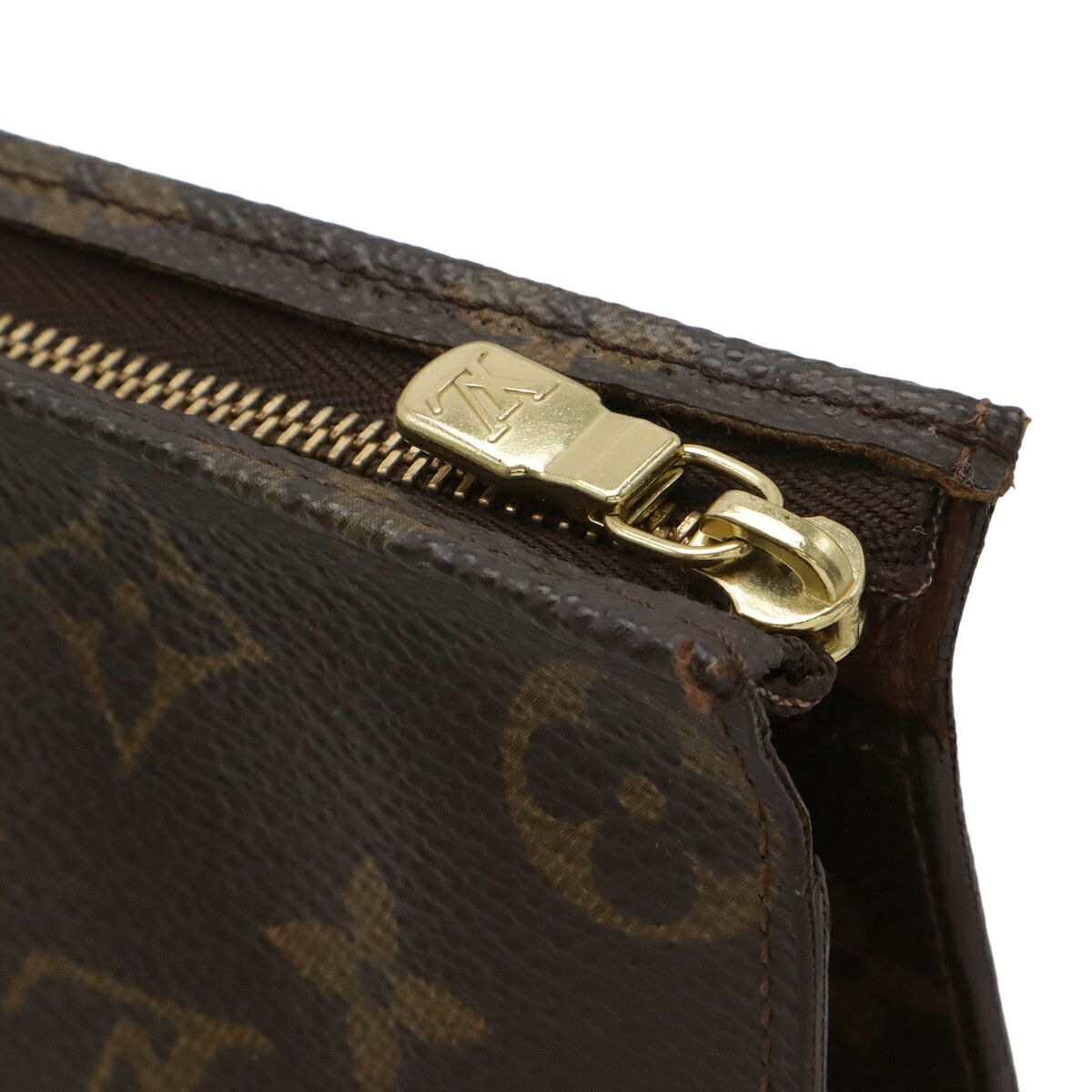 Louis Vuitton Louis Vuitton Louis Vuitton Monogram Pouch Textile Vanity Bag M47542 DUTY FREE for USA Size ONE SIZE - 4 Thumbnail