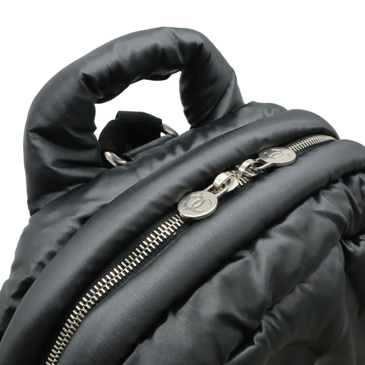 Chanel Chanel Chanel Coco Neige Nylon Backpack Textile Backpack A91933 DUTY FREE for USA Size ONE SIZE - 7 Thumbnail