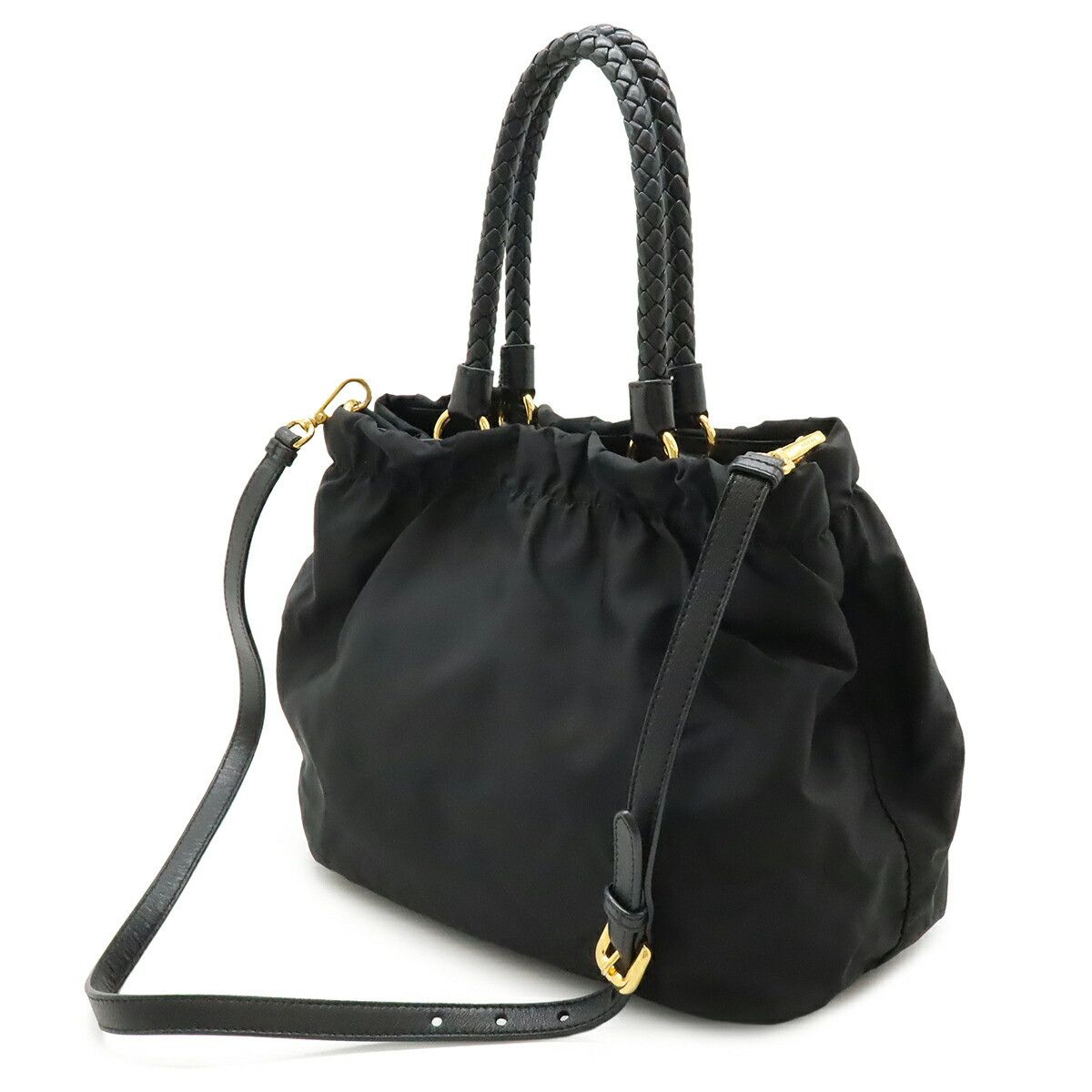 Prada Prada Prada Nylon 2way Tote Bag Textile Shoulder Bag BN1778 DUTY FREE for USA Size ONE SIZE - 2 Thumbnail