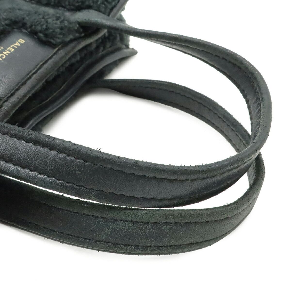 Balenciaga Balenciaga Balenciaga Bazaar Shopper XS Leather Shearling 2way Bag Leather Shoulder Bag 452458 DUTY FREE for USA Size ONE SIZE - 4 Thumbnail
