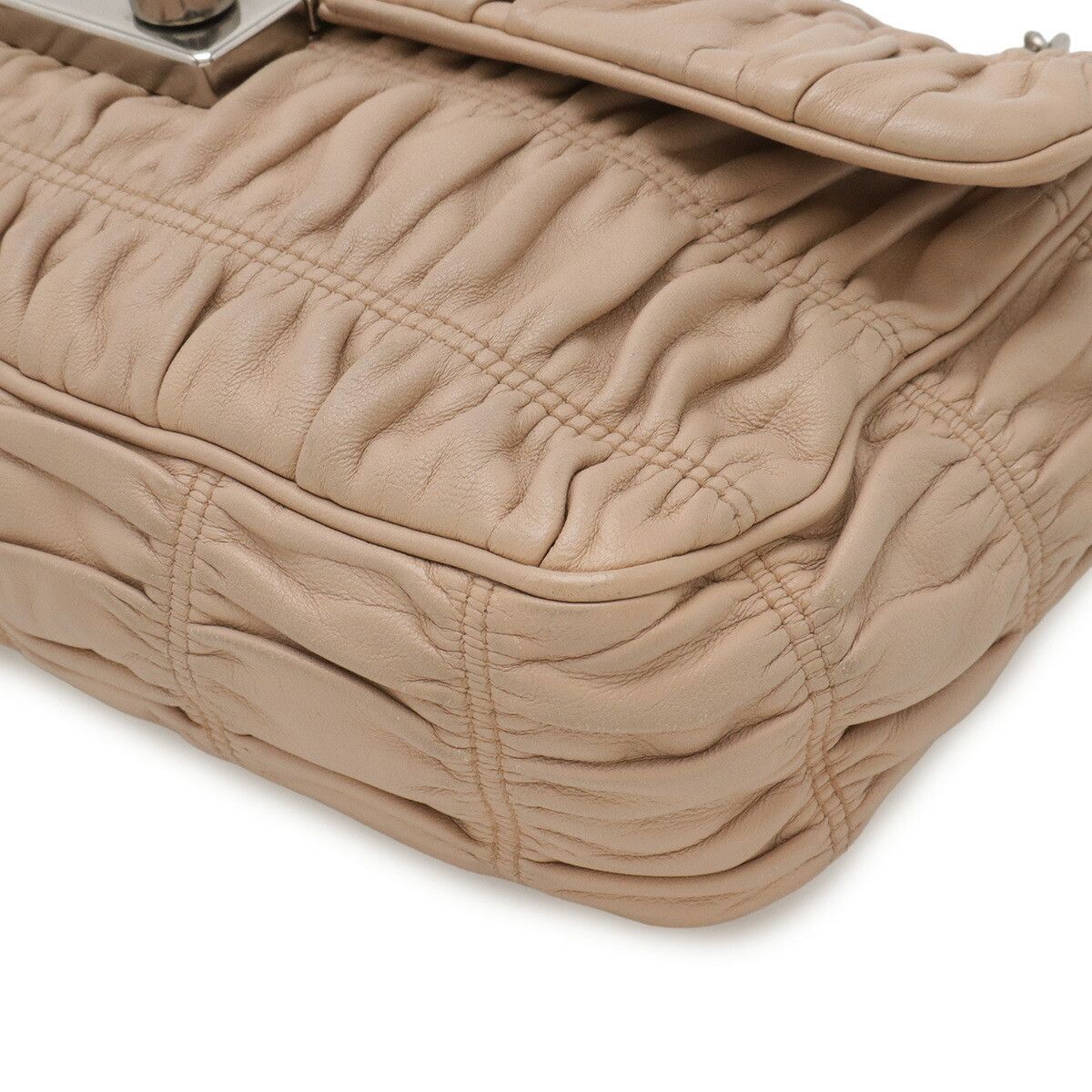Prada Prada Prada Nappa Gaufre Leather Shoulder Bag Leather Shoulder Bag BT0939 DUTY FREE for USA Size ONE SIZE - 3 Thumbnail