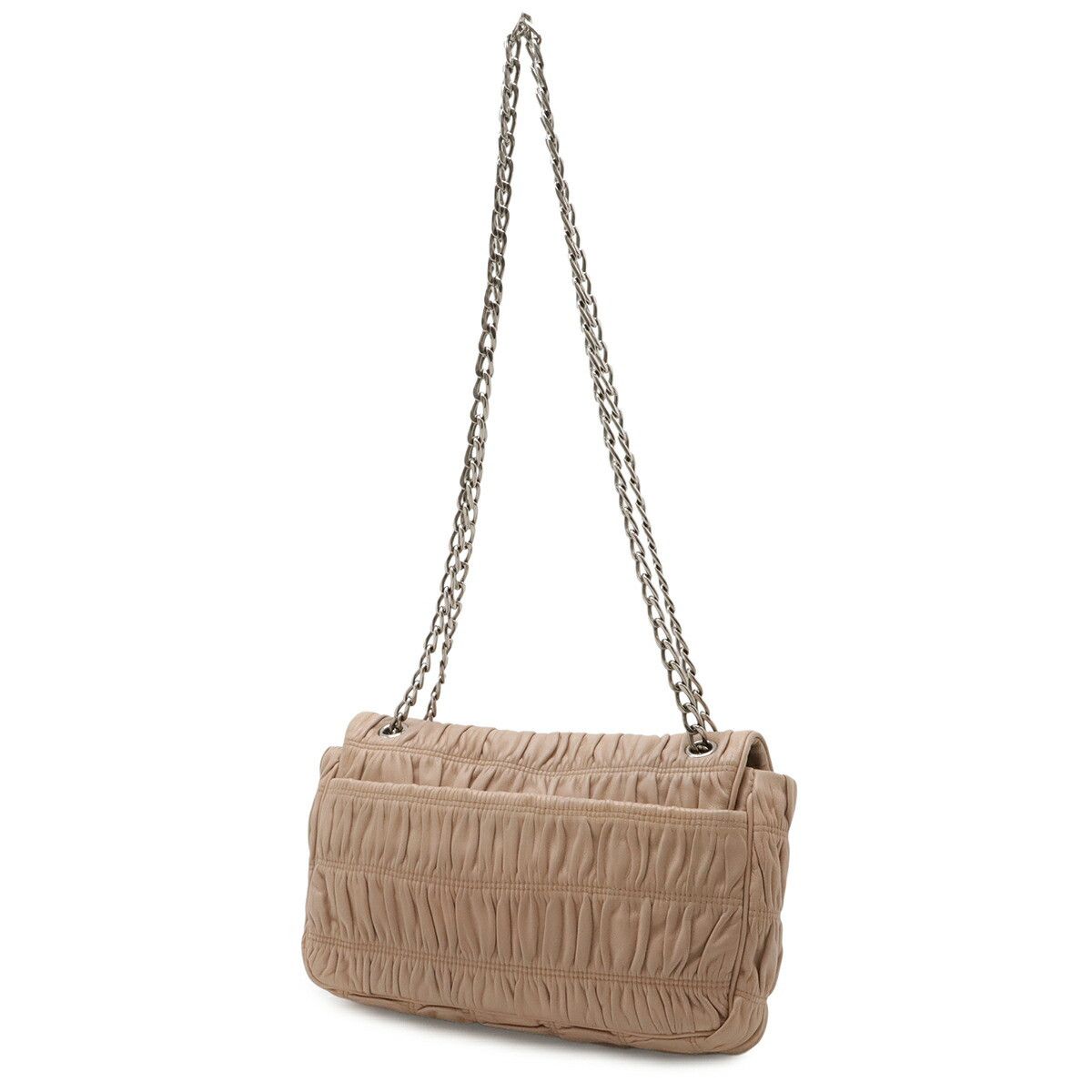 Prada Prada Prada Nappa Gaufre Leather Shoulder Bag Leather Shoulder Bag BT0939 DUTY FREE for USA Size ONE SIZE - 2 Thumbnail