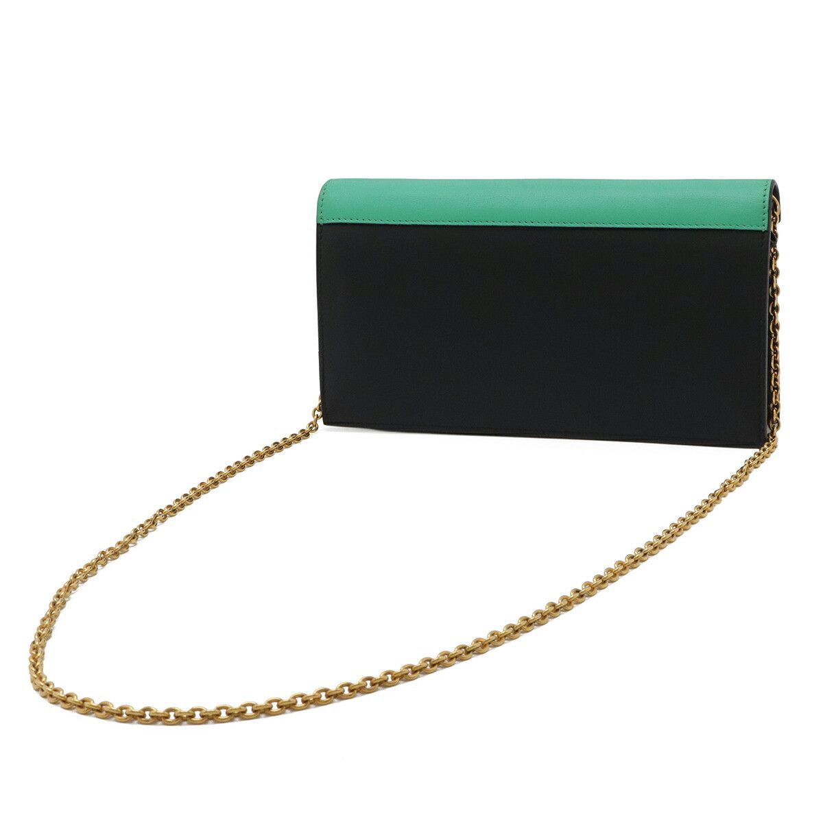Celine Celine Celine Pocket Large Flap Chain Wallet 2way Shoulder Bag Clutch Leather Shoulder Bag DUTY FREE for USA Size ONE SIZE - 2 Thumbnail