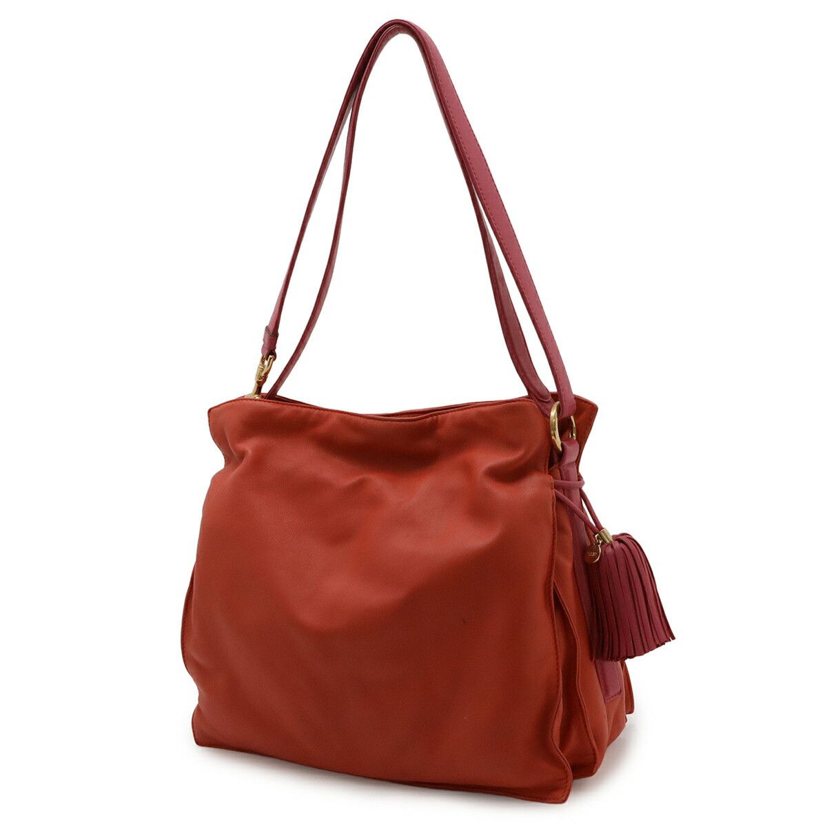 Loewe Loewe Loewe Flamenco Nappa 2way shoulder bag Leather Shoulder Bag DUTY FREE for USA Size ONE SIZE - 2 Thumbnail