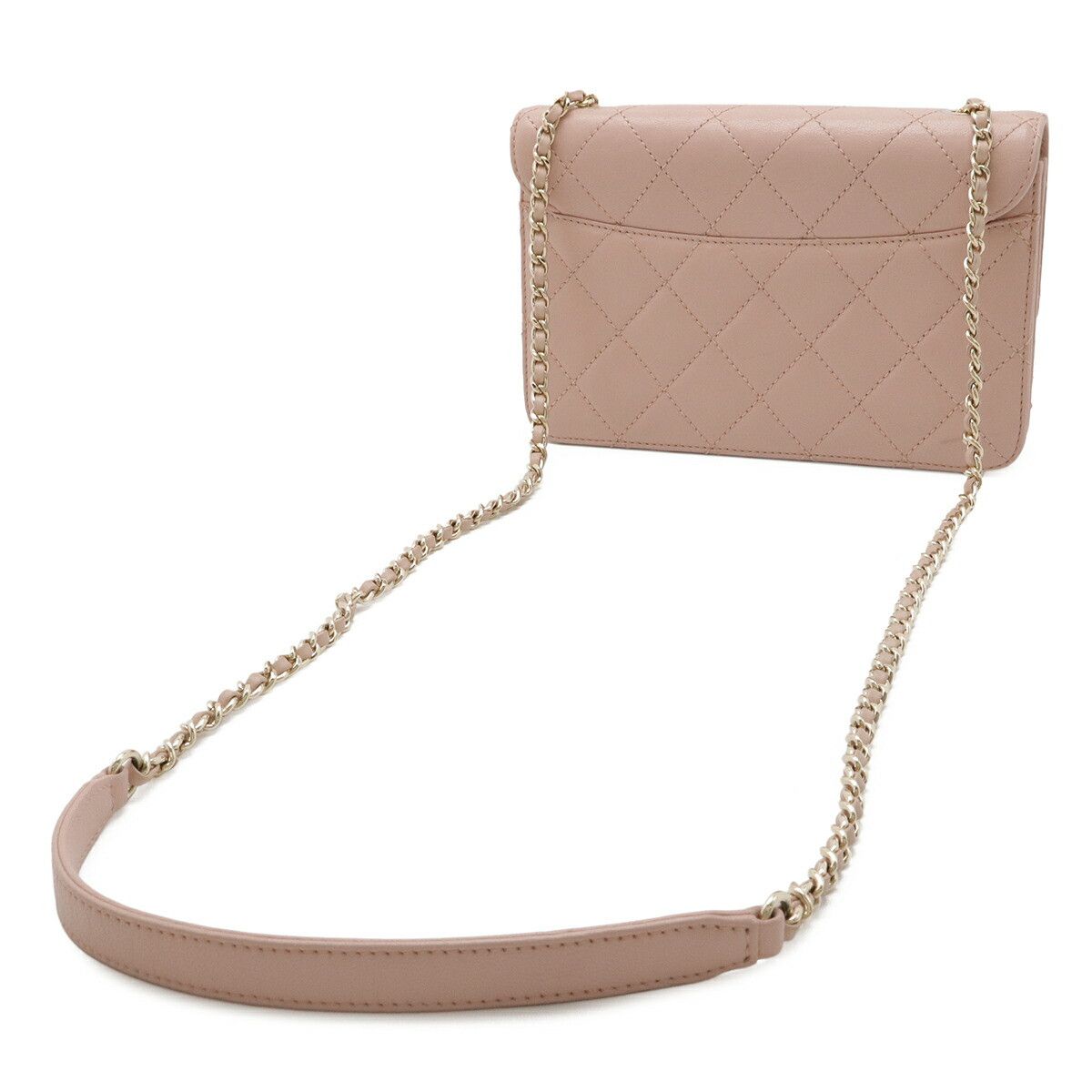 Chanel Chanel Chanel Beauty Lock Leather Shoulder Bag Leather Shoulder Bag A93221 DUTY FREE for USA Size ONE SIZE - 2 Thumbnail