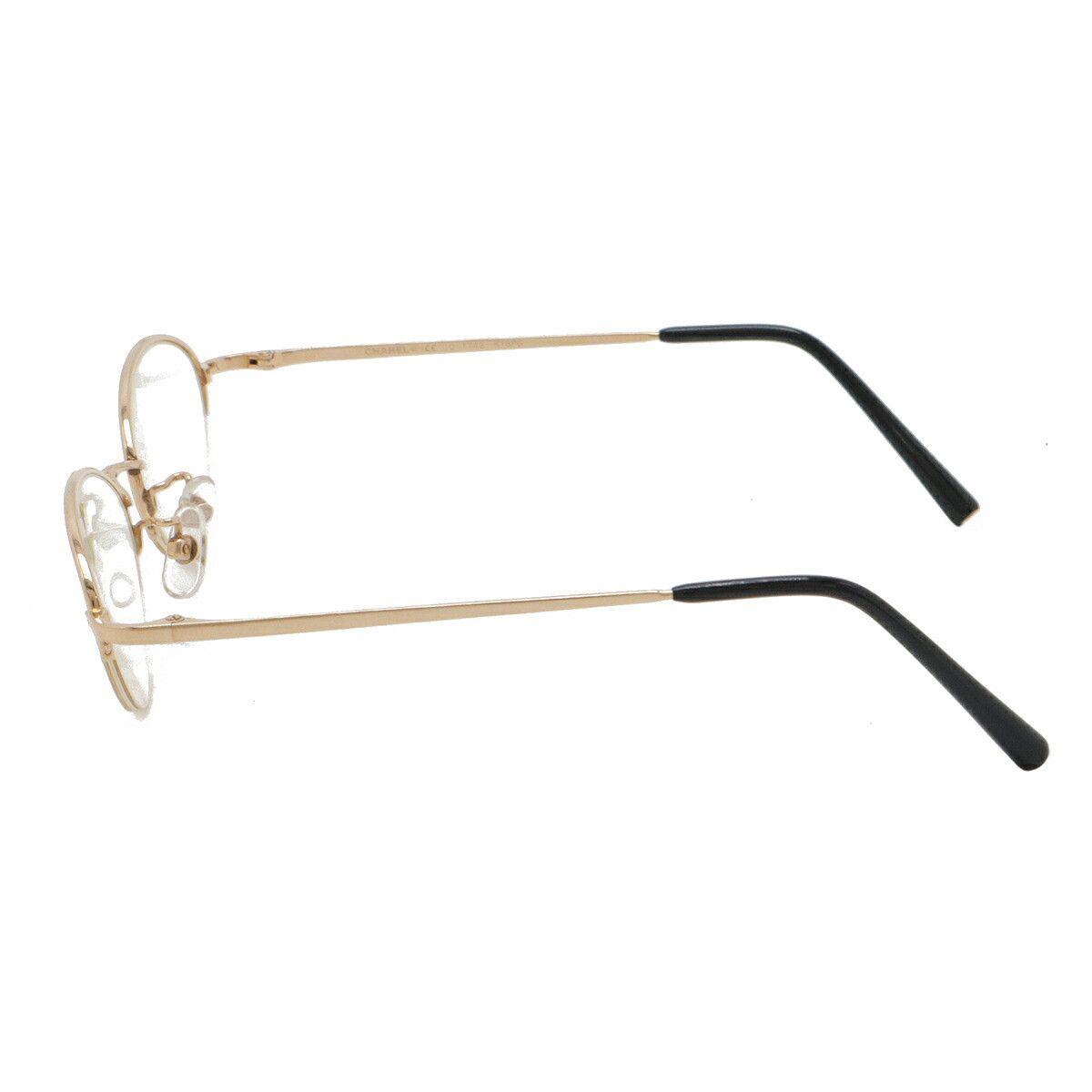 Chanel Chanel Chanel Eyeglass Frame Precious Metal Glasses 2002K DUTY FREE for USA Size ONE SIZE - 2 Thumbnail