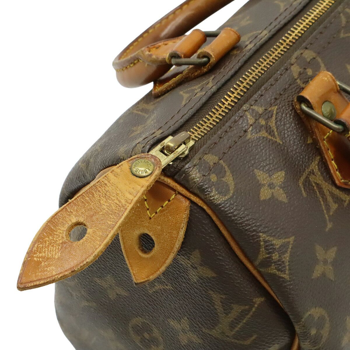 Louis Vuitton Louis Vuitton Louis Vuitton Speedy 25 Monogram Handbag Textile Handbag M41528 DUTY FREE for USA Size ONE SIZE - 5 Thumbnail