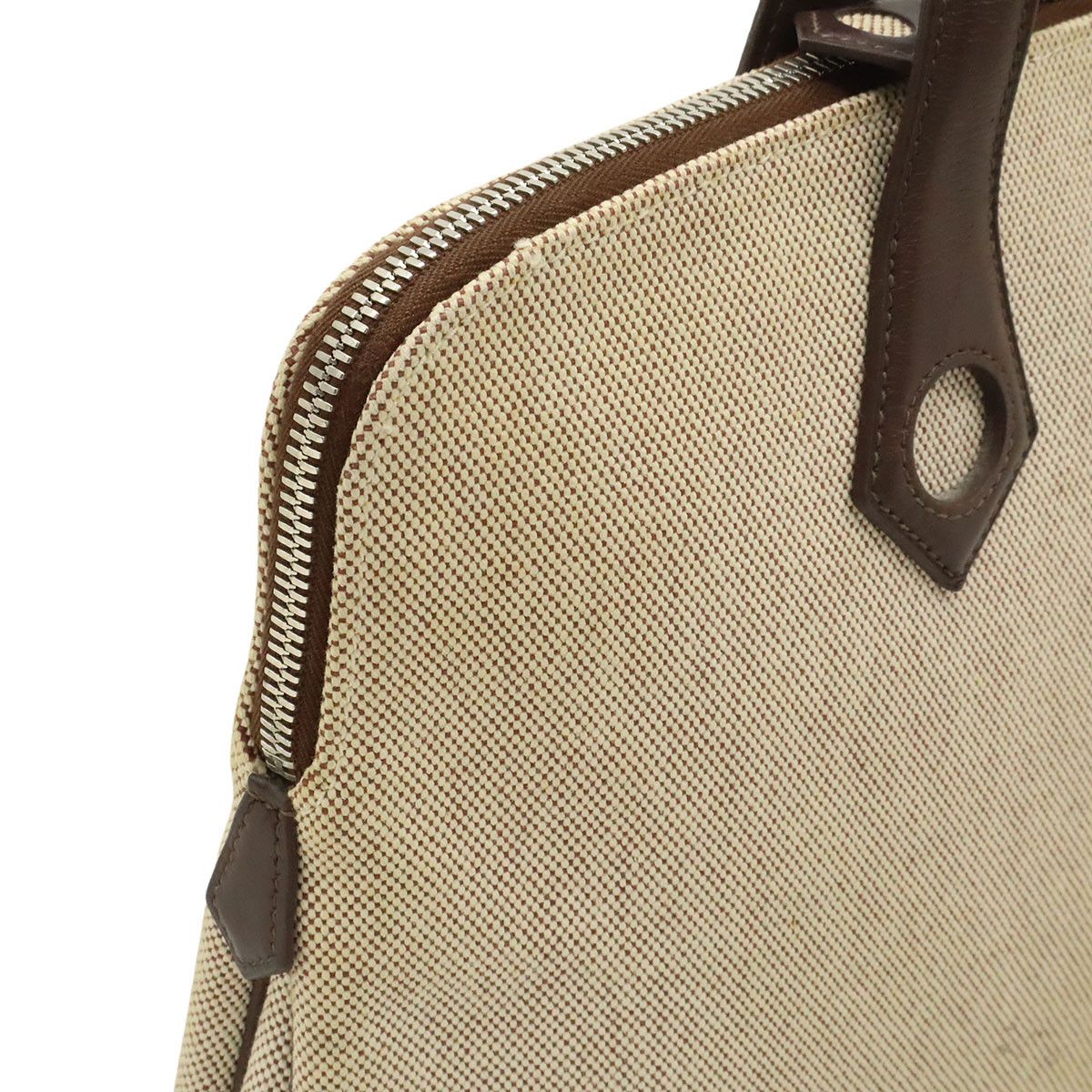 Hermes Hermes Hermes Sac Iboo MM Canvas Leather Tote Bag Leather Tote Bag J DUTY FREE for USA Size ONE SIZE - 7 Thumbnail