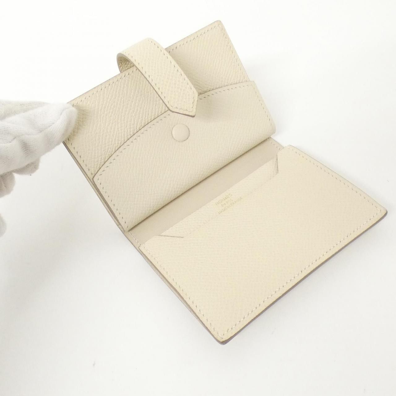Hermes Hermes Hermes Bearn Mini Epsom bifold wallet Leather Short Wallet W DUTY FREE for USA Size ONE SIZE - 7 Thumbnail