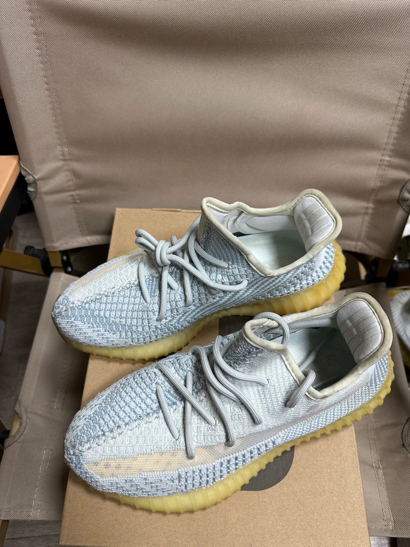 Adidas Adidas YEEZY350 White Lowtop Sneakers 39 Men Size US 6.5 / EU 39-40 - 6 Thumbnail