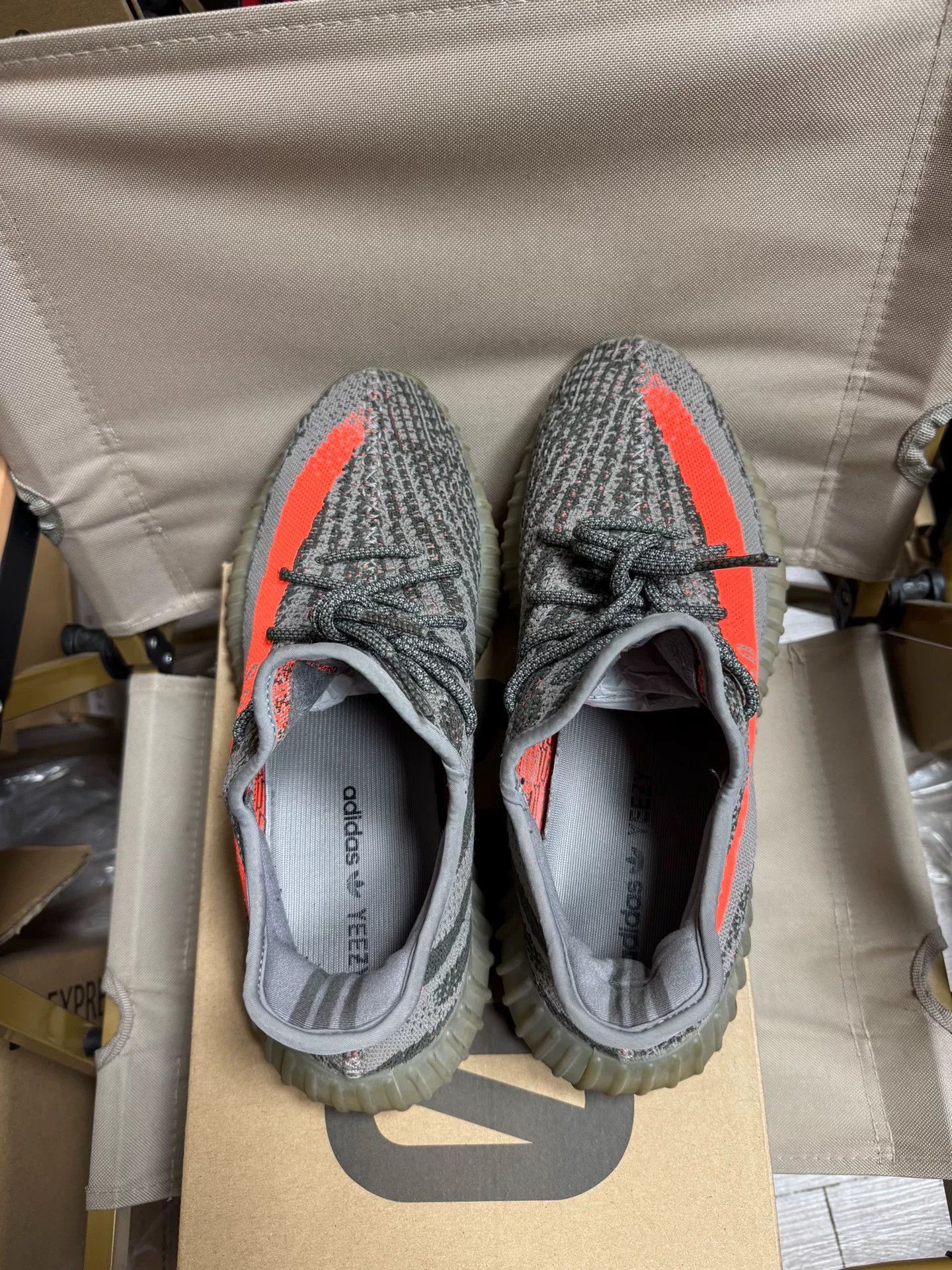 Adidas Adidas YEEZY350 Gray Lowtop Sneakers 10.5 Men Size US 10.5 / EU 43-44 - 3 Thumbnail