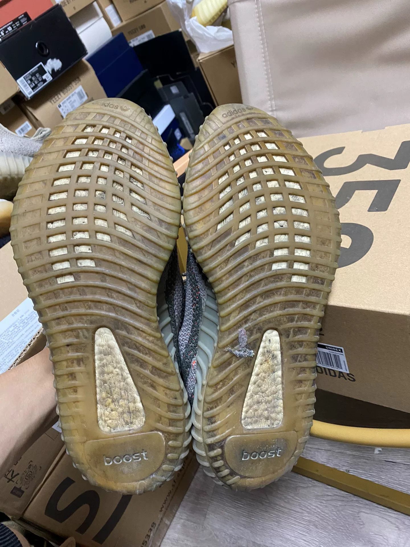 Adidas Adidas YEEZY350 Gray Lowtop Sneakers 10.5 Men Size US 10.5 / EU 43-44 - 9 Thumbnail
