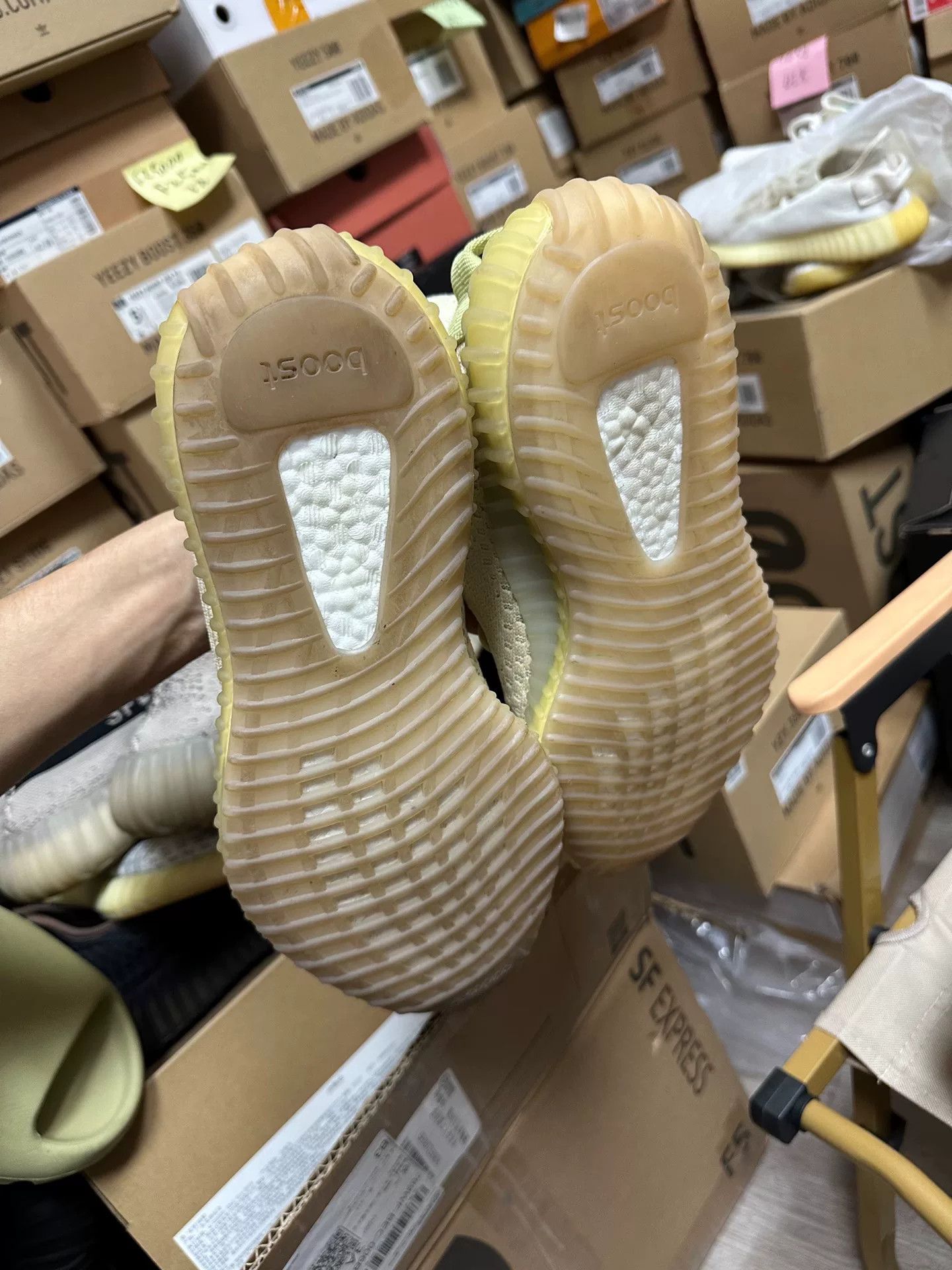 Adidas Adidas YEEZY350 Limited Yellow Lowtop Sneakers 40 Men Size US 7.5 / EU 40-41 - 9 Thumbnail