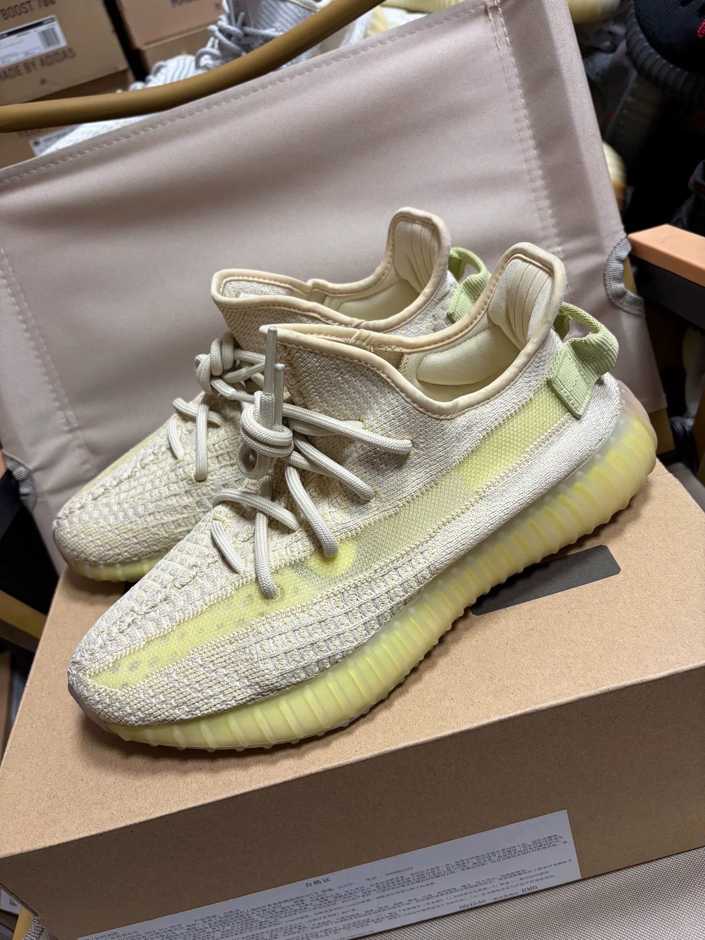 Adidas Adidas YEEZY350 Limited Yellow Lowtop Sneakers 40 Men Size US 7.5 / EU 40-41 - 2 Thumbnail