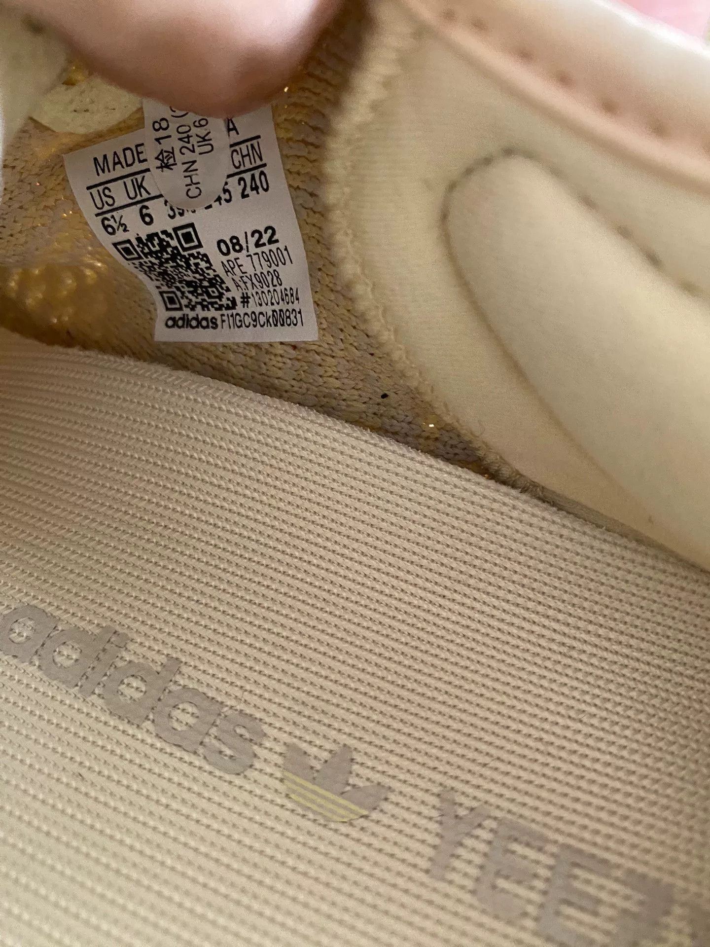 Adidas Adidas YEEZY350 Limited Yellow Lowtop Sneakers 39 Men Size US 6.5 / EU 39-40 - 3 Thumbnail