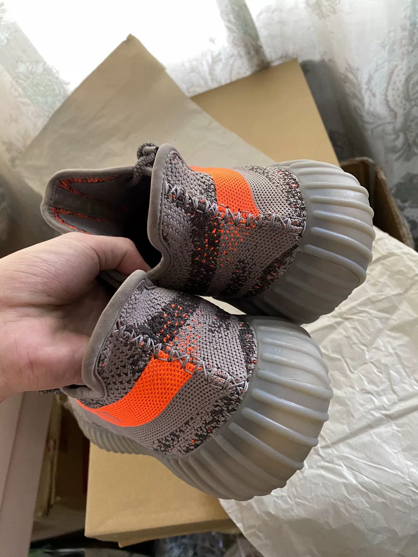 Adidas Adidas YEEZY350 Gray Lowtop Sneakers 10 Men Size US 10 / EU 43 - 9 Thumbnail