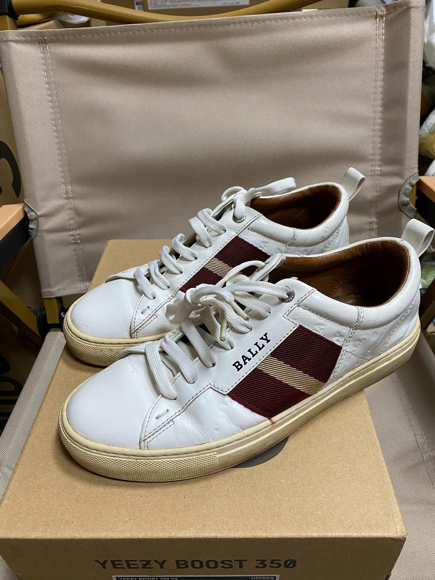 Bally Bally Leather White Lowtop Sneakers 40 Men Size US 7.5 / EU 40-41 - 6 Thumbnail
