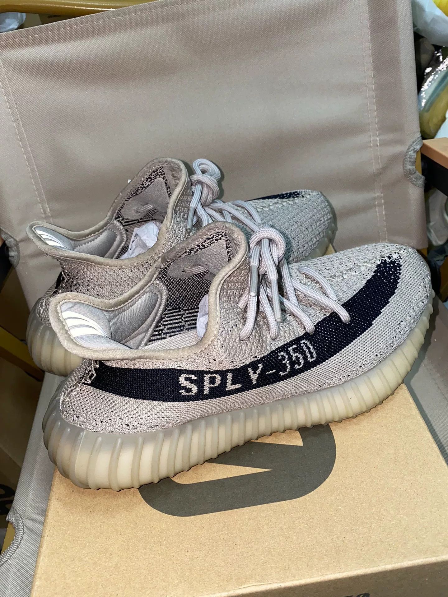 Adidas Adidas YEEZY350 Gray Lowtop Sneakers 40 Men Size US 7.5 / EU 40-41 - 9 Thumbnail